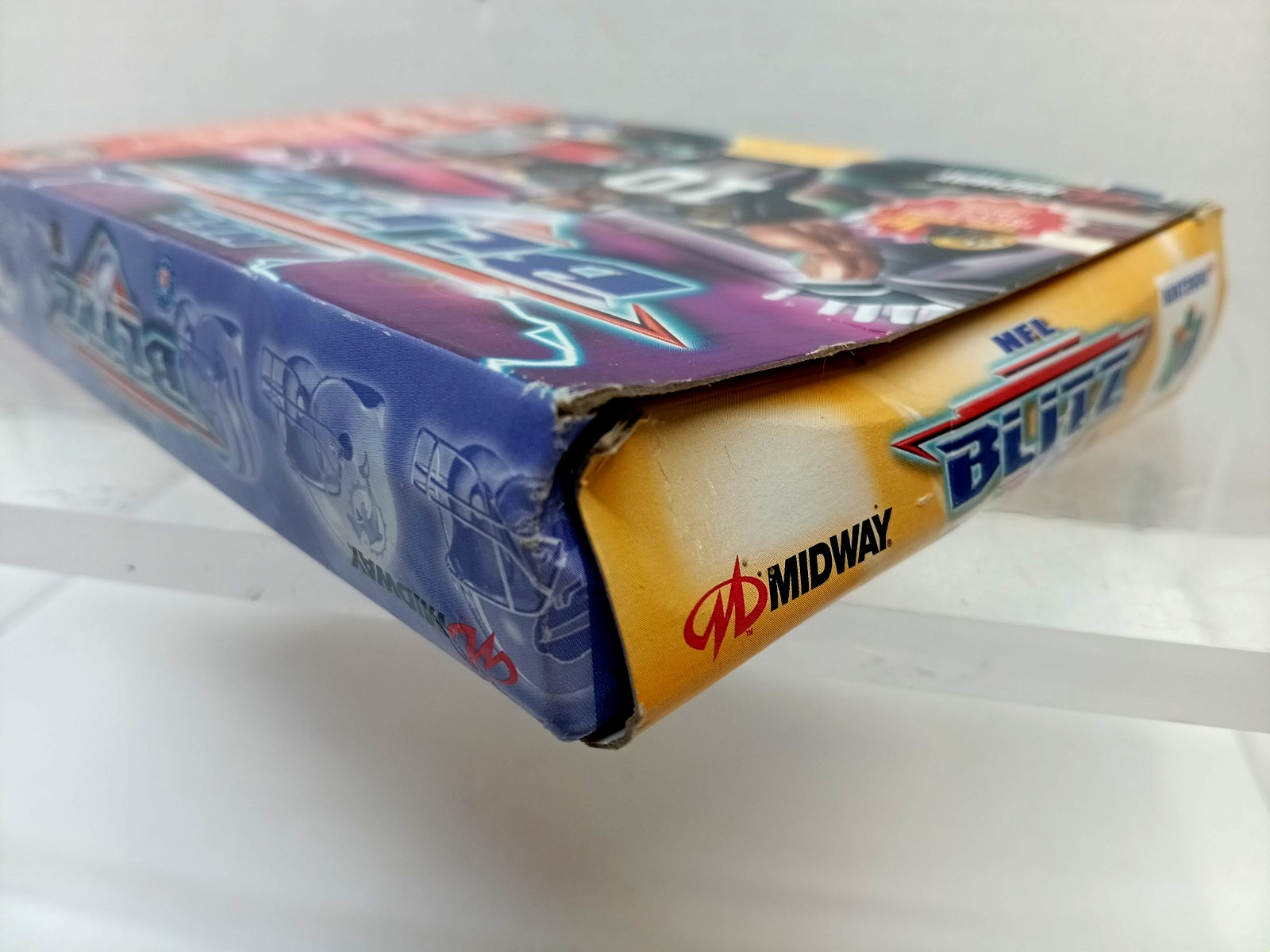 NFL Blitz (Nintendo 64, 1997) Game-Box & Manual TESTED WORKS SEE PICS