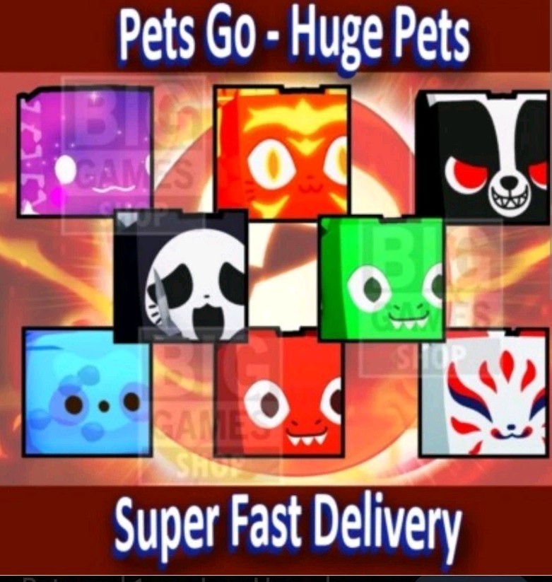 6x Random Huge Pets & 1m Gems – Pets Go