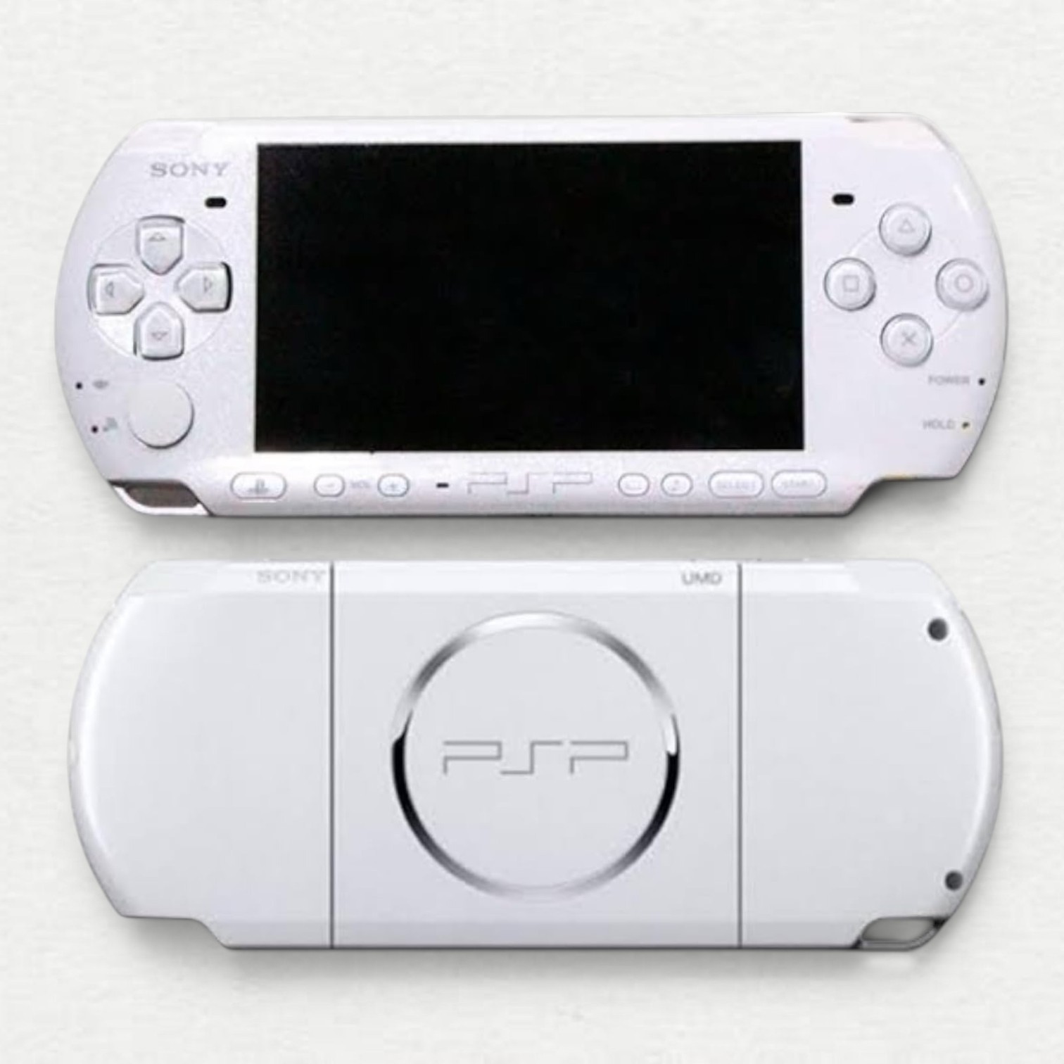 Sony PlayStation PSP-3000 Console Handheld System Wi-Fi Capability Pearl White