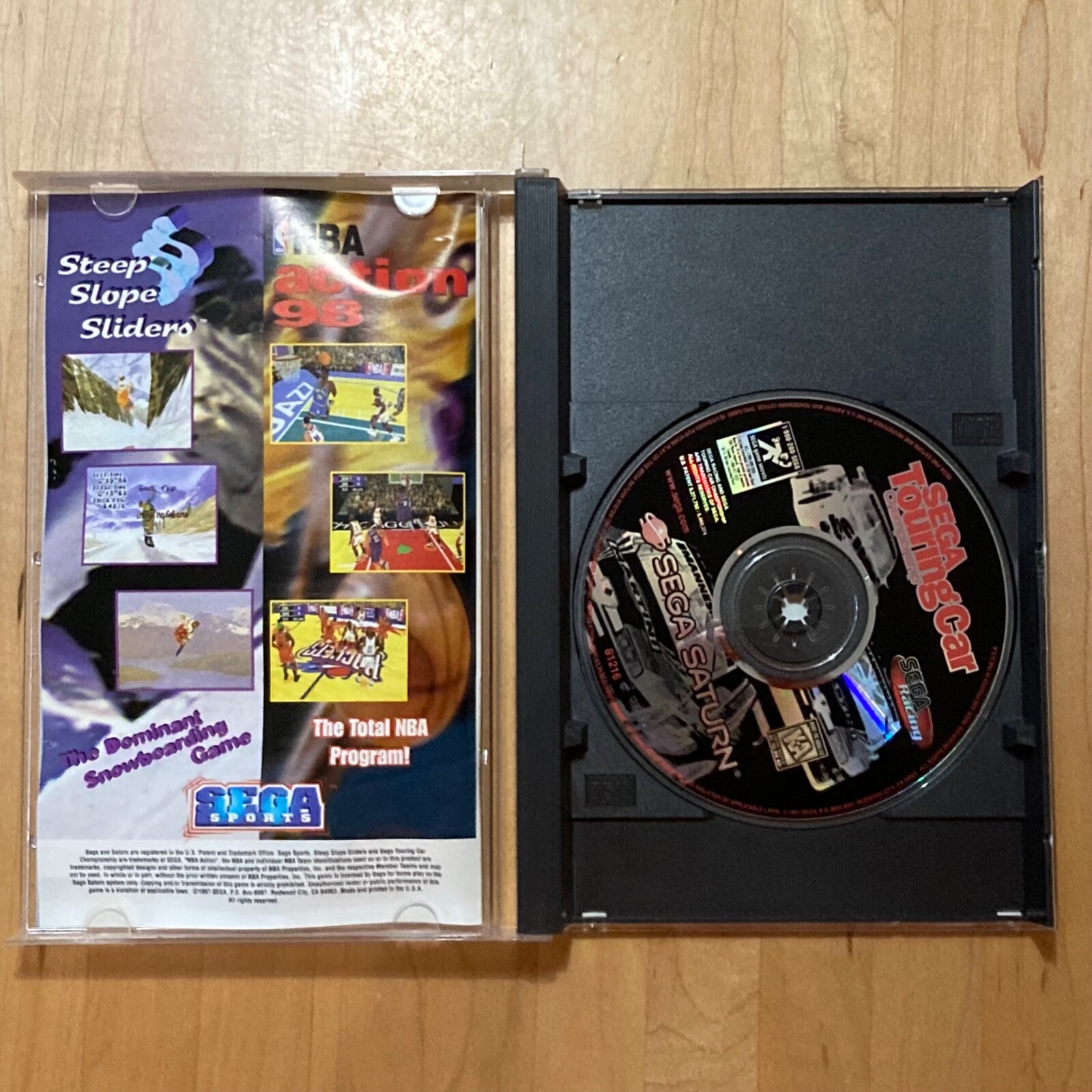 Sega Touring Car Championship (Sega Saturn, 1997)