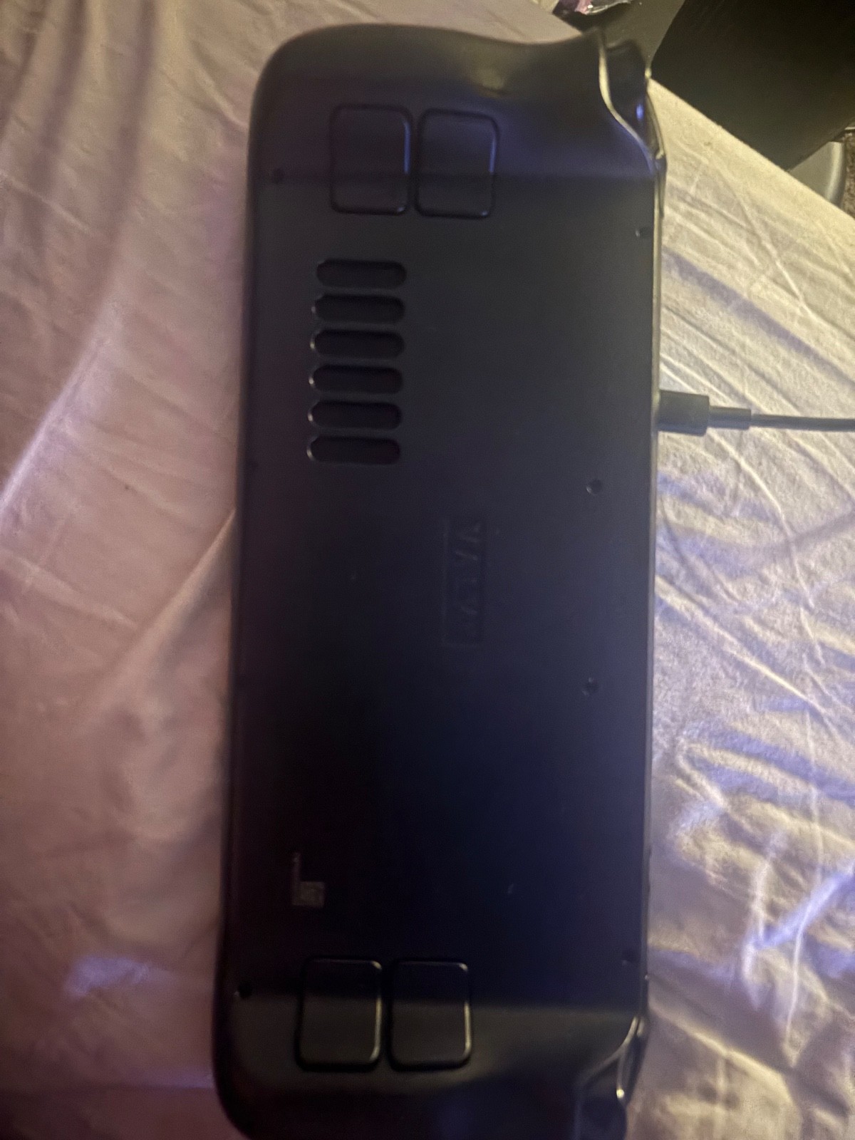 Black steam deck 256gb lcd used Including docking station