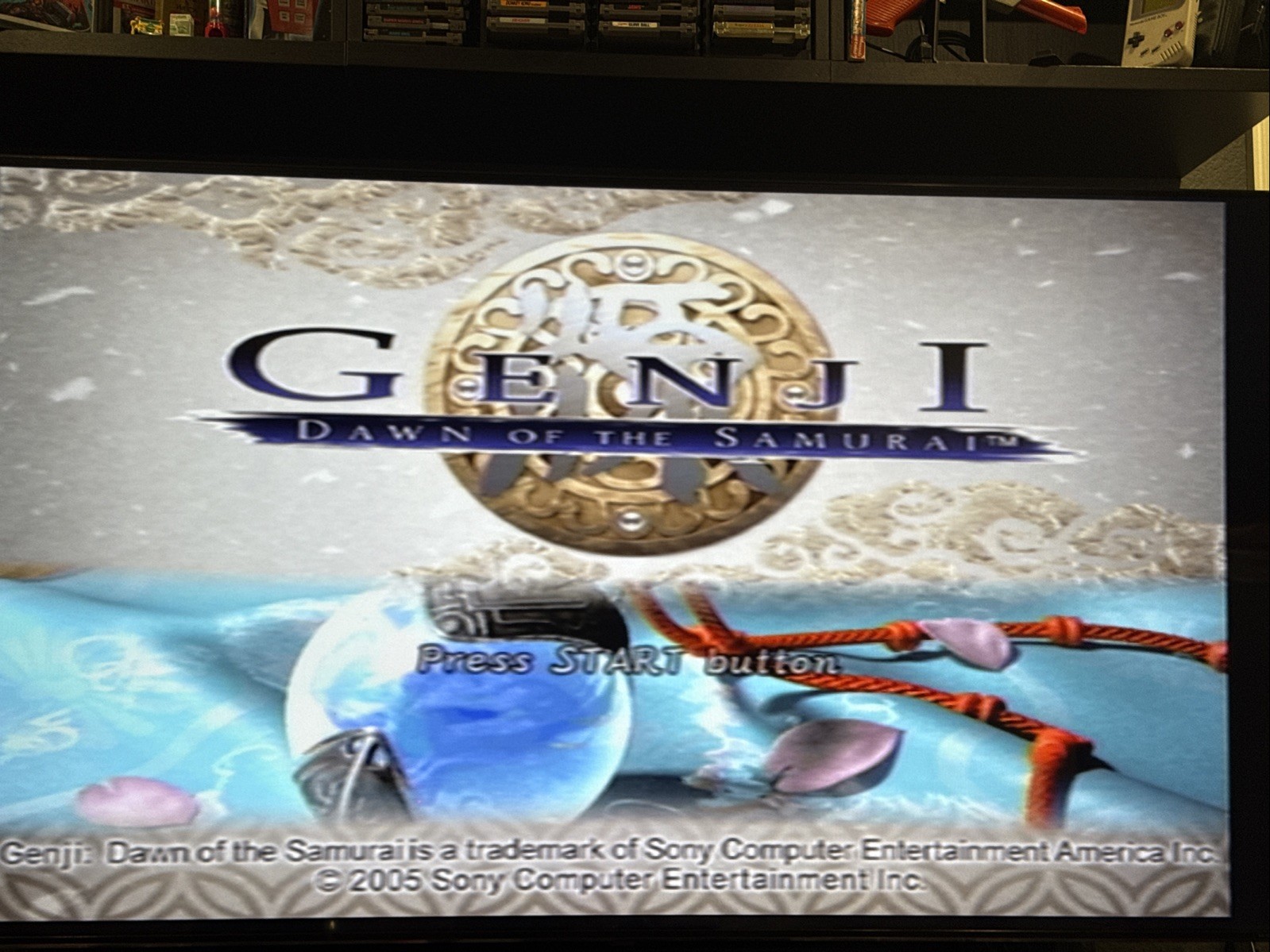 Genji: Dawn of the Samurai (Sony PlayStation 2, 2005) Tested And Working