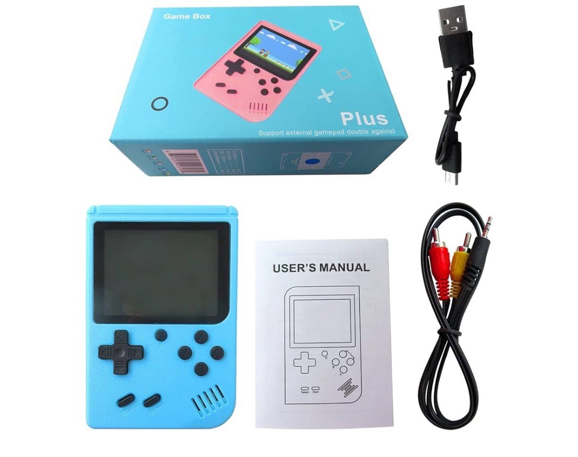 500 Classic Games Handheld Retro Video FC Game Console Player For Kids Adults