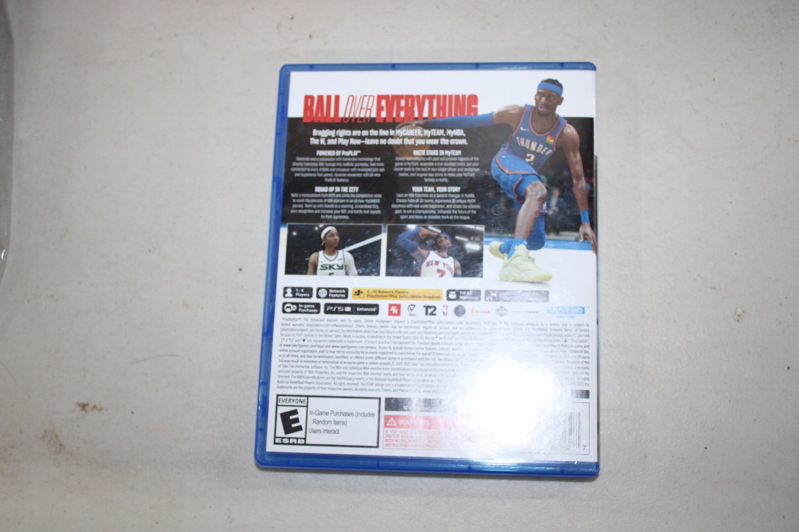 PLAYSTATION 5 PS5 NBA 2K 26 GAME MINT DISC FREE SHIPPING