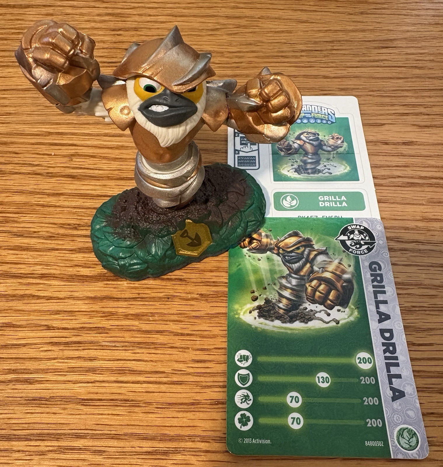 Skylanders Swap-Force Grilla Drilla