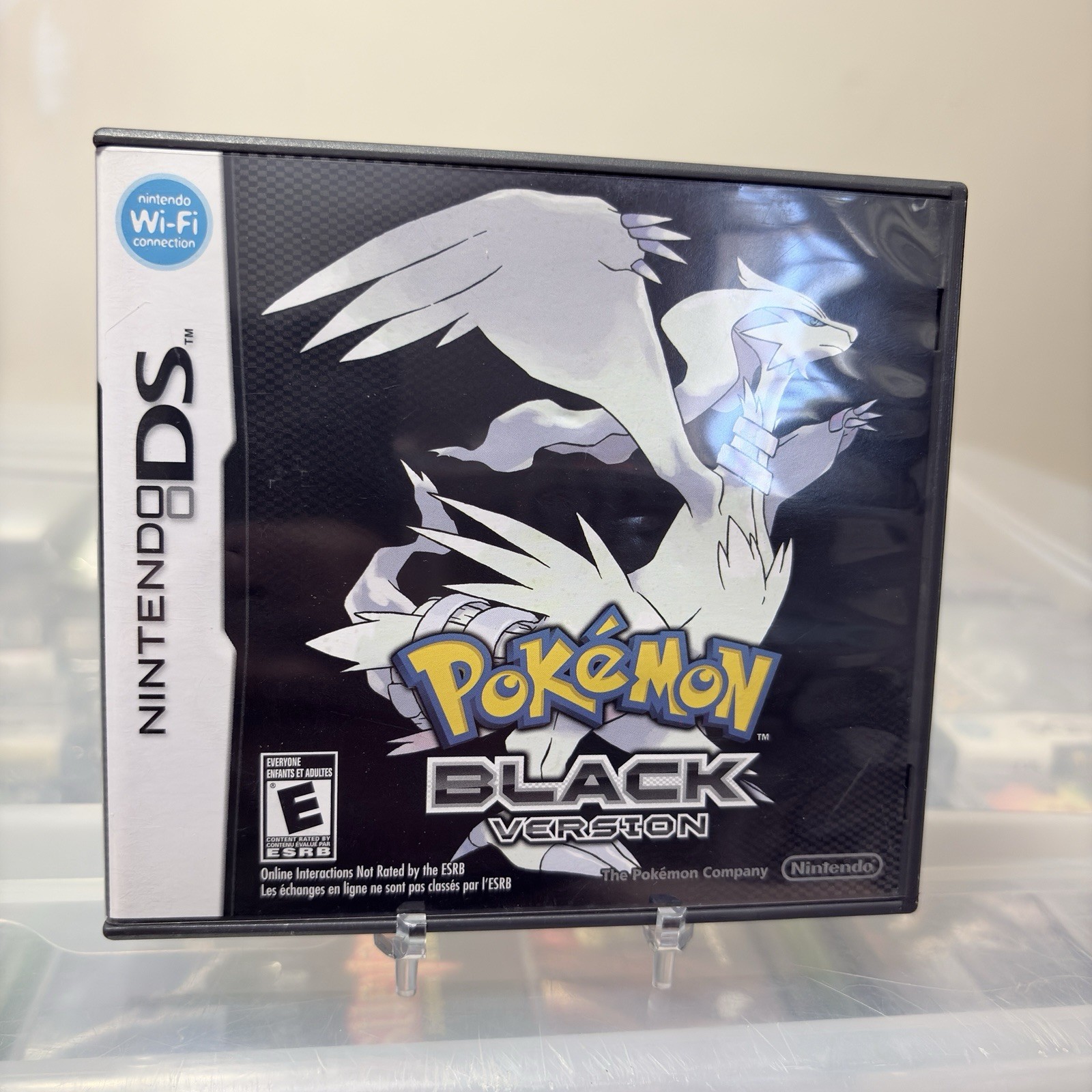Pokemon Black Version Nintendo DS Cartridge & Case No Manual Tested Authentic