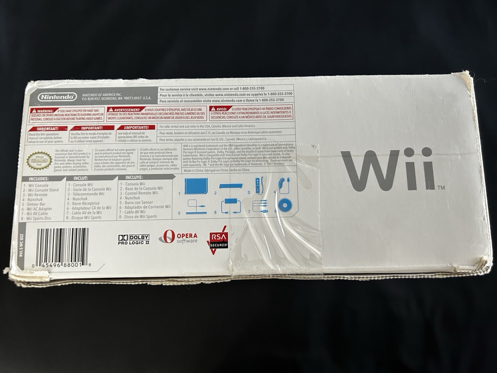 Nintendo Wii Complete In Box Wii Sports Bundle With Extra Accessories