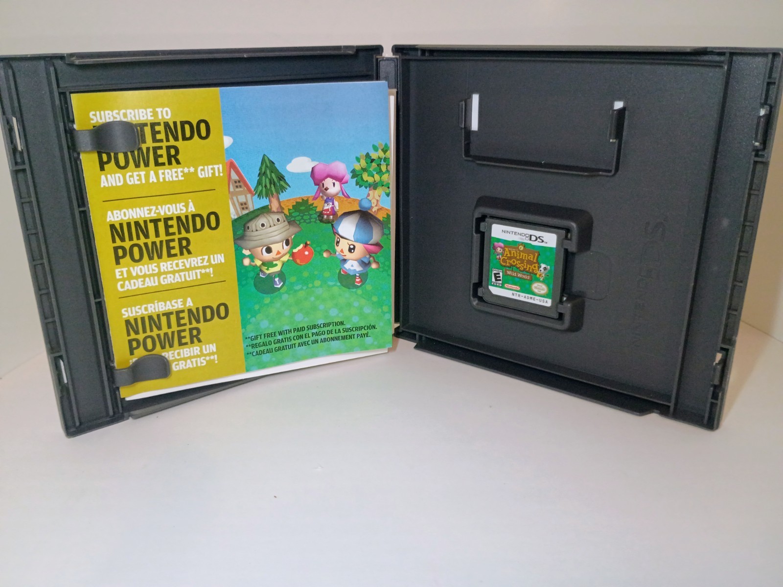 Animal Crossing: Wild World (Nintendo DS, 2005) Authentic + Tested Complete Cib
