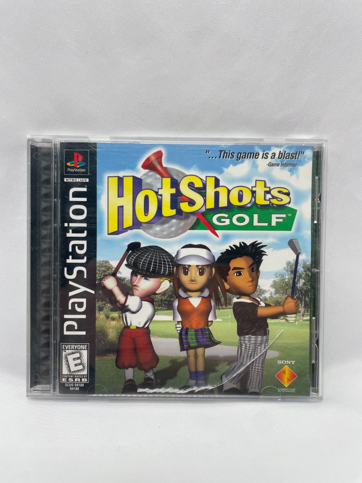 Hot Shots Golf (PS1 Sony PlayStation 1, 1998) Video Game Complete CIB W/ Manual