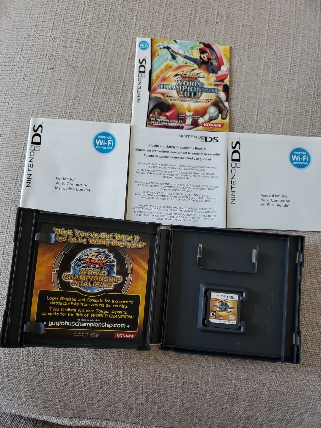 Yu-Gi-Oh:5Ds World Championship 2011 – Nintendo DS No Cards Tested And Working