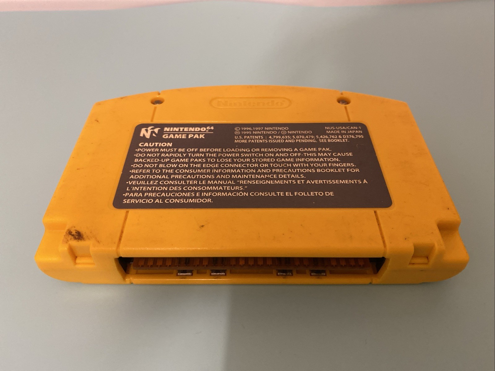 Vintage Donkey Kong 64 Nintendo 64 Game Pak Untested & Not Sure If Work