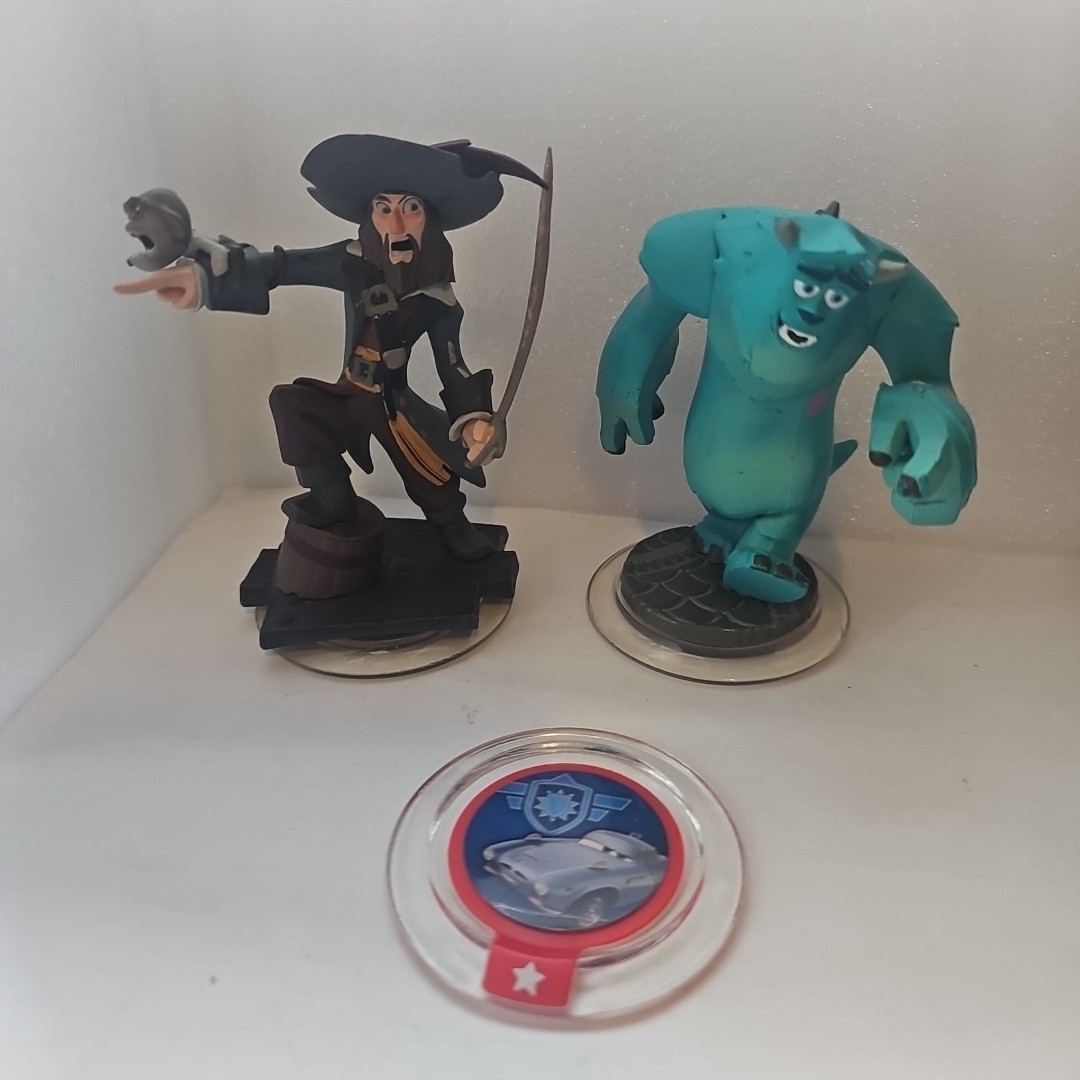 Disney Infinity Lot Of 3 Characters
