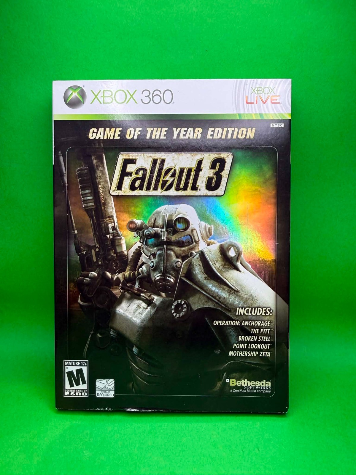 Fallout 3: GOTY – Xbox 360 [CIB, Tested, Includes Cover and Manuals]
