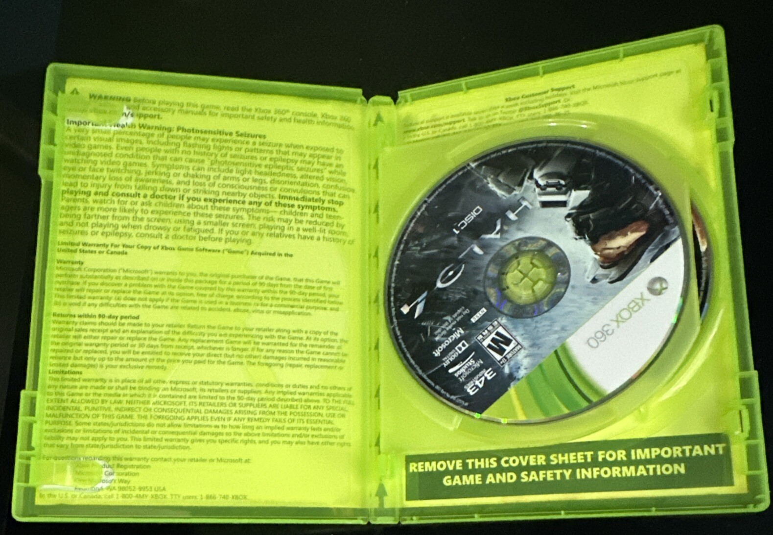 Halo 4 Microsoft Xbox 360, 2012 343 Industries 0637664202077 Master Chief