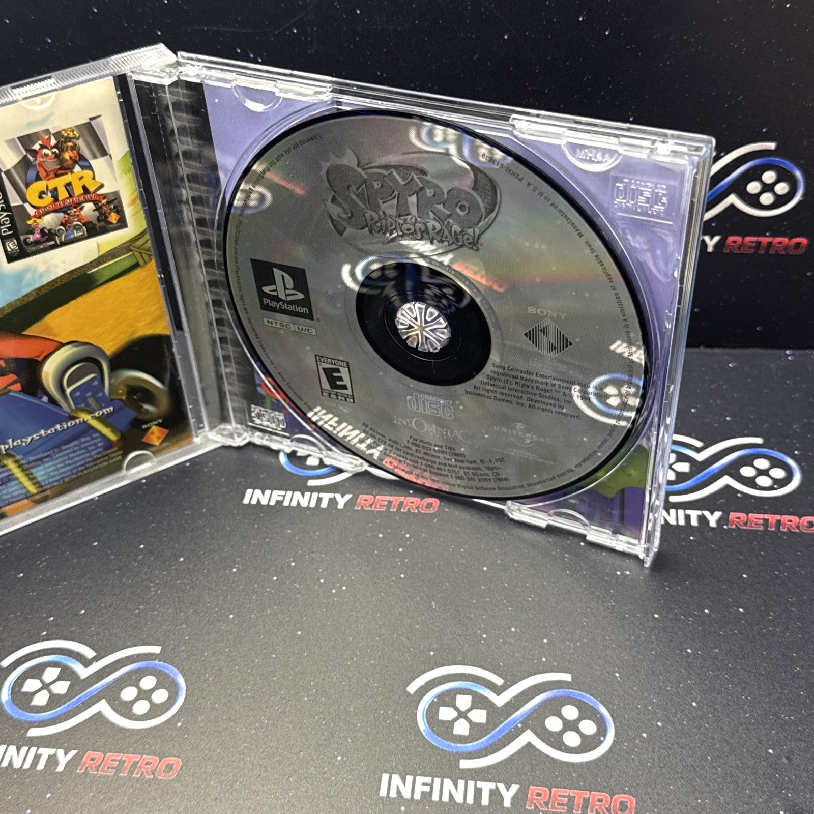 Spyro 2: Ripto’s Rage! Sony PlayStation 1 PS1 CIB With Gold Foil Refurbished
