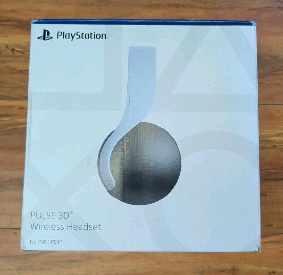 PlayStation Pulse 3D PS5 Wireless Headset w/ Dongle, Cable | Open-Box