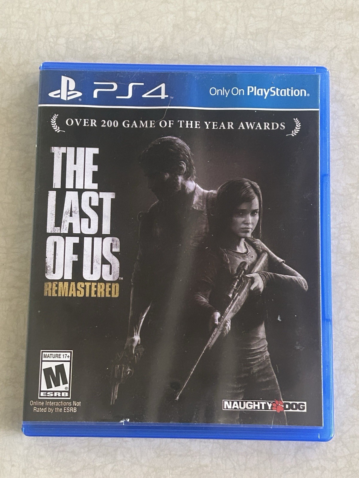 PS4 The Last of Us Part II Collectors Edition – Ellie Statue w/ game & Steelbook