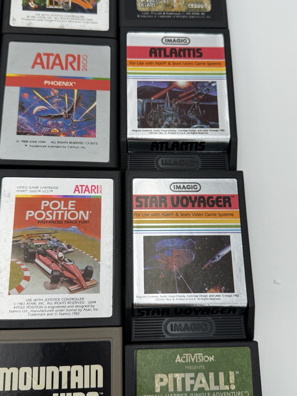 Huge Lot Vintage Atari 2600 Games | 24 Games | Controller | Paddles – See Pics!!