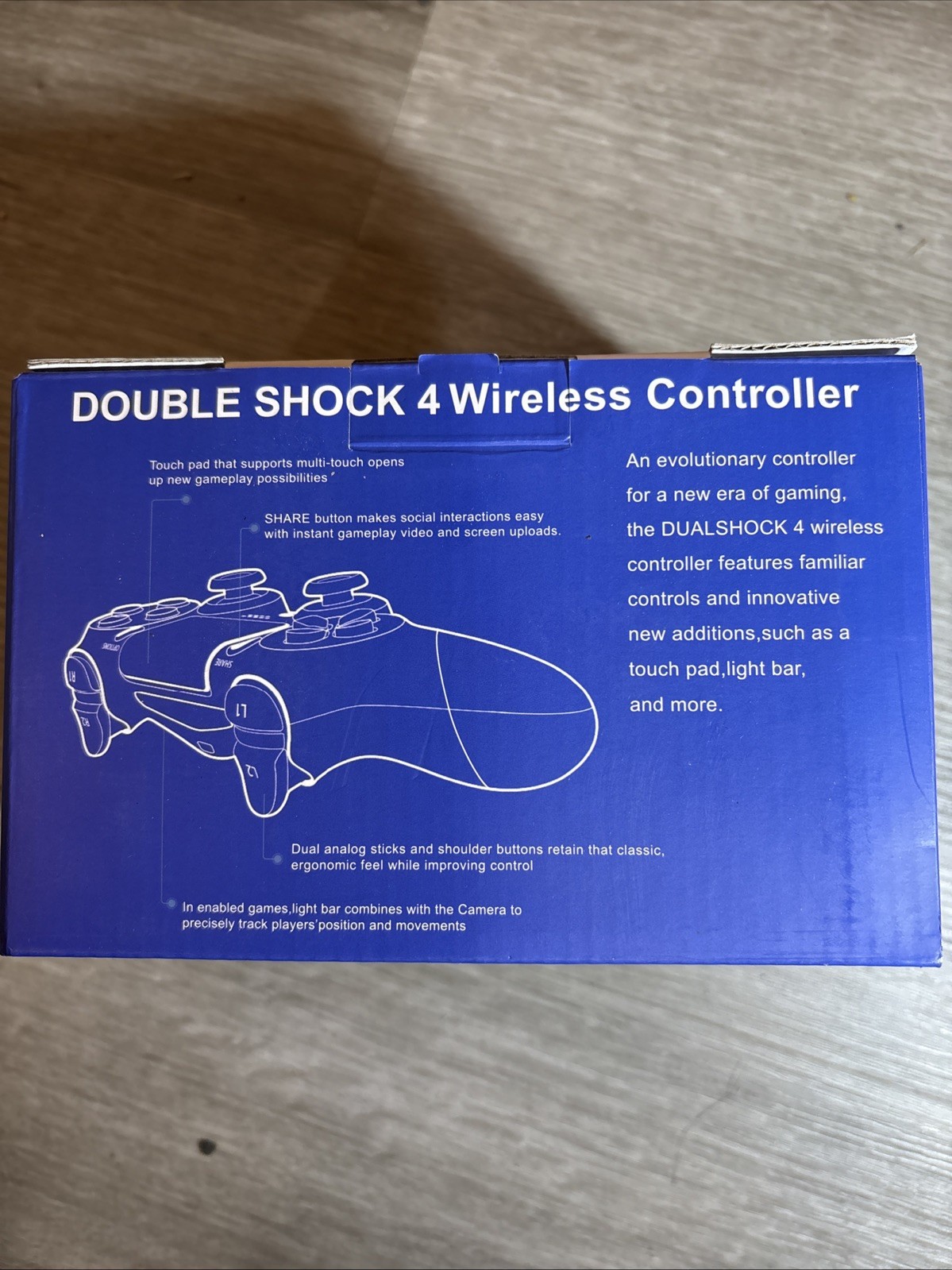 2 Pack For PS4 Controller, Wireless Controller For PS4/Pro/Slim/PC Non-Slip Grip