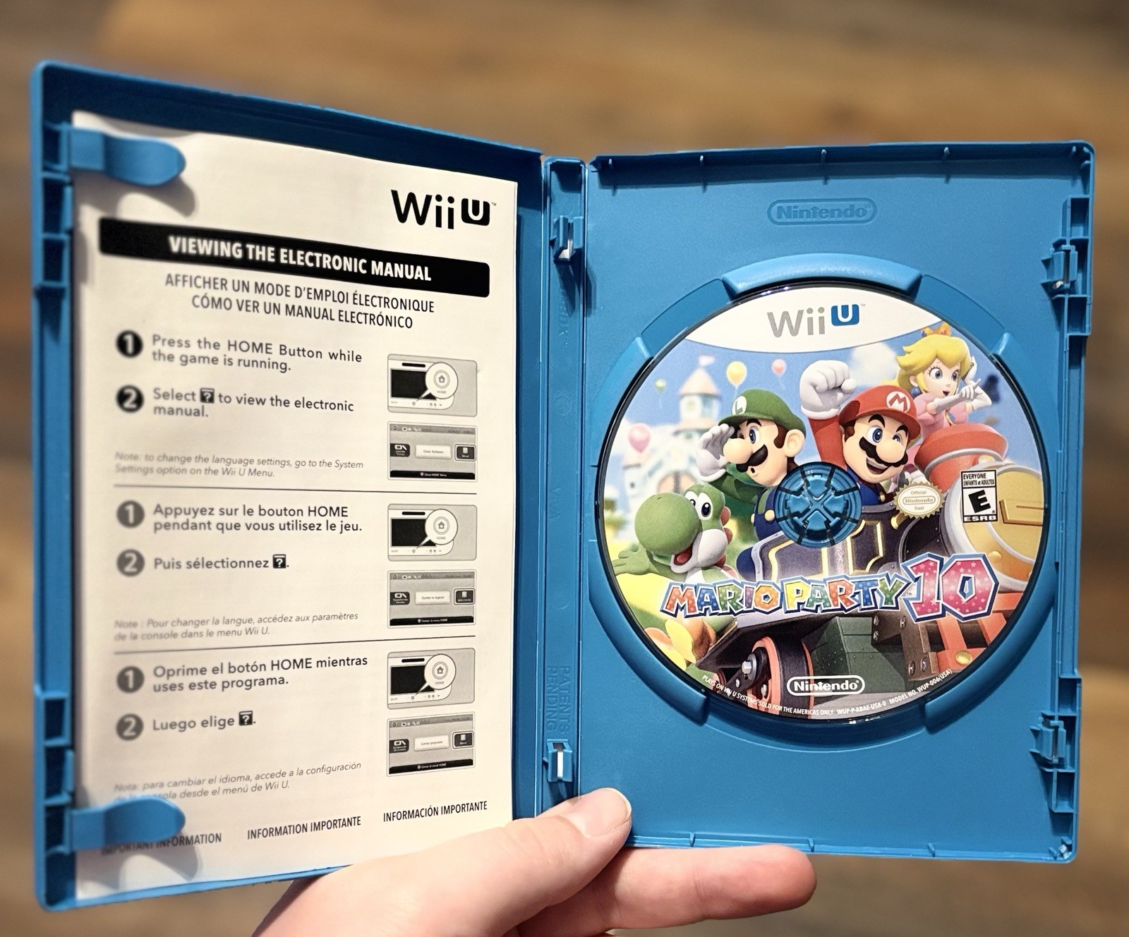 Nintendo Mario Party 10 Nintendo Wii U (2015) (TESTED AND WORKING)