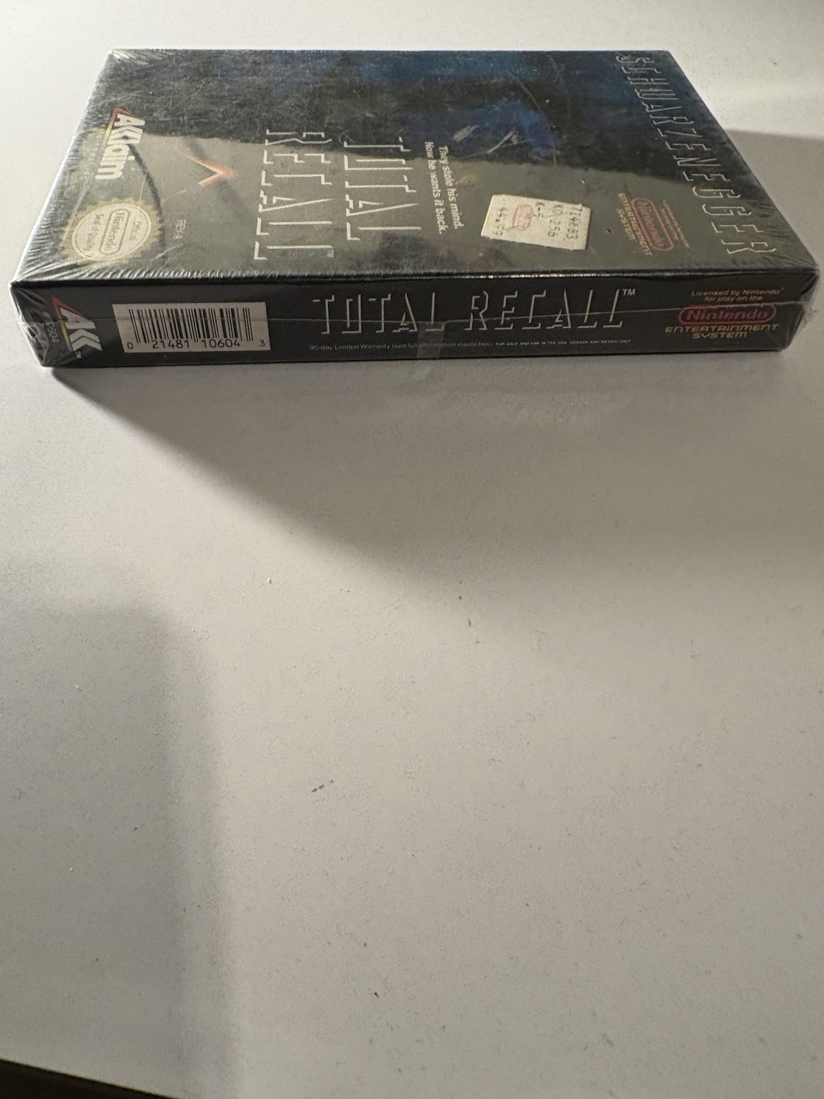 Total Recall (Nintendo NES, 1990) H-Seam Sealed NOS NIB