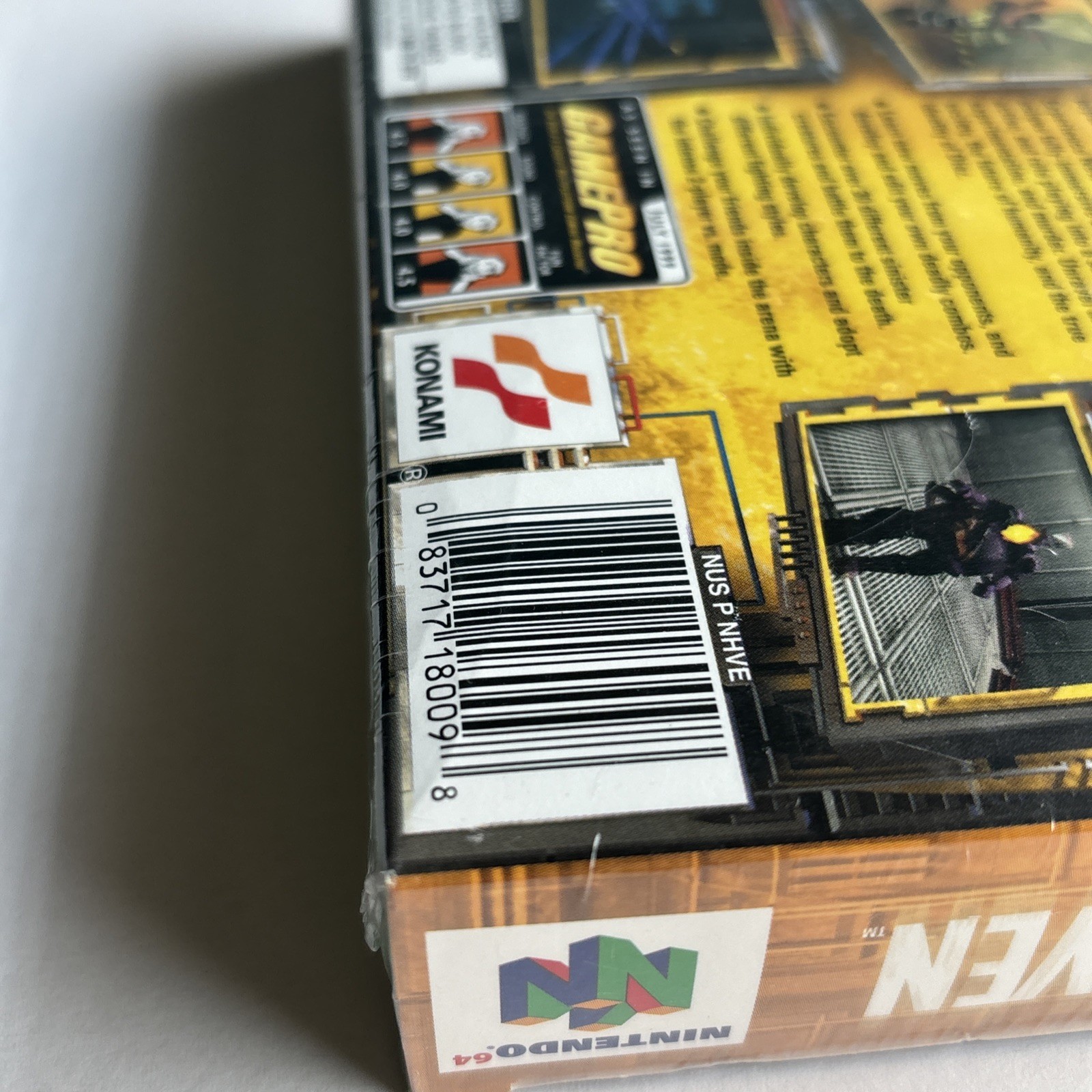 New Hybrid Heaven Nintendo 64 N64 Authentic Factory Sealed Box WATA VGA CGC PSA