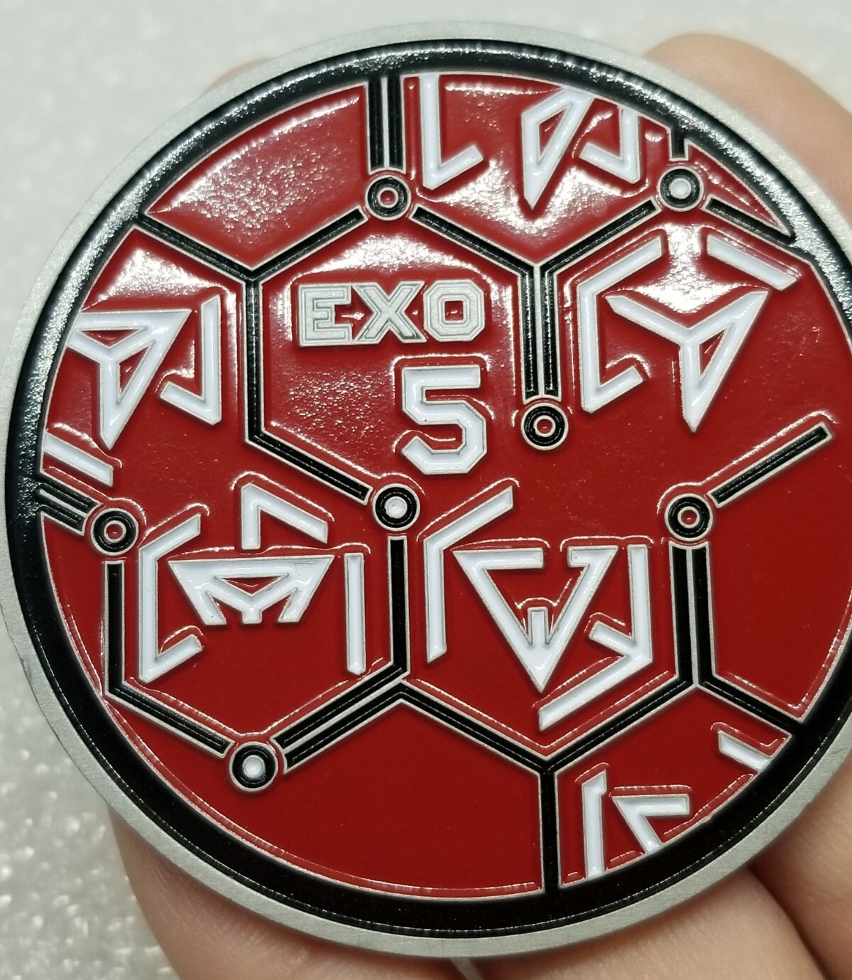 Niantic Labs Ingress 2017 Exo 5 Challenge Coin, Iron On Patch & Pin Lot