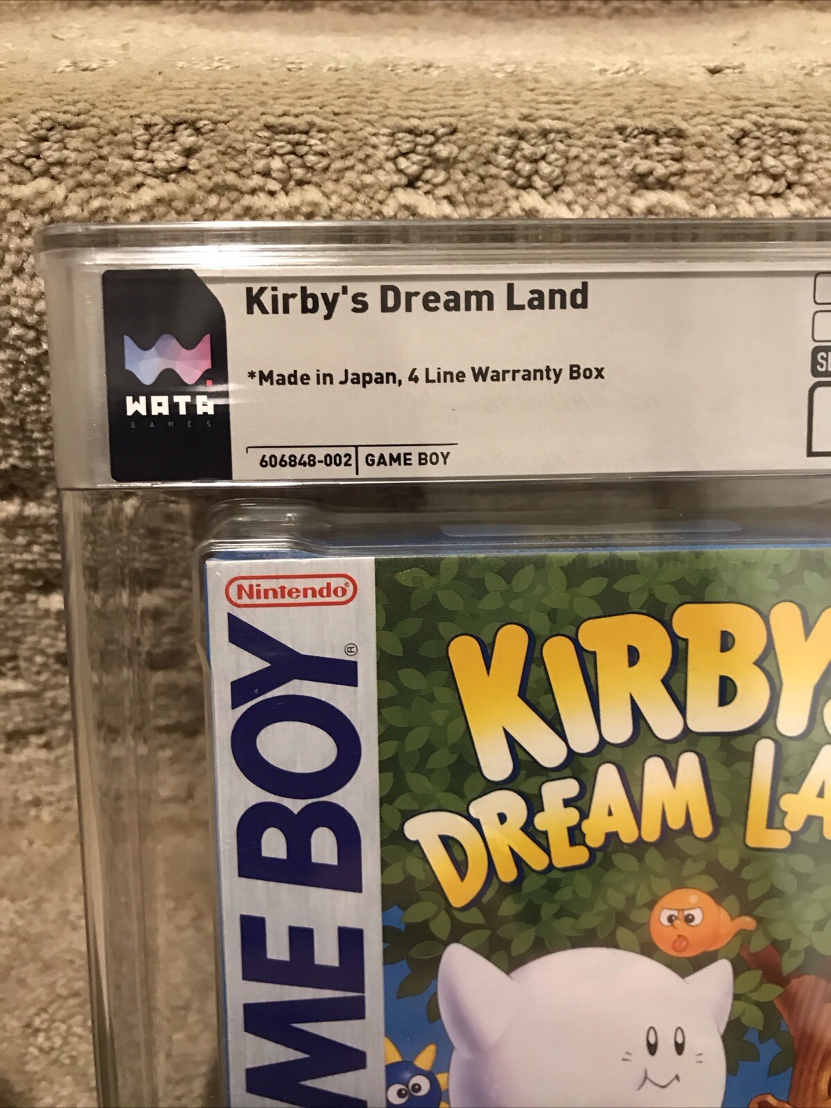 Kirby’s Dream Land (Nintendo Game Boy, 1992) Sealed New Wata 8.0 A