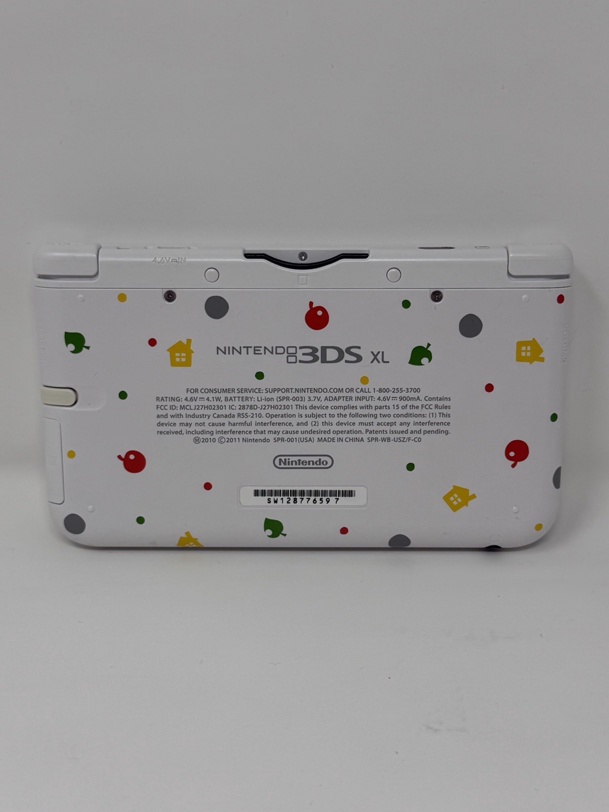 Nintendo 3DS XL Console Animal Crossing New Leaf Edition Handheld SPR-001 Tested