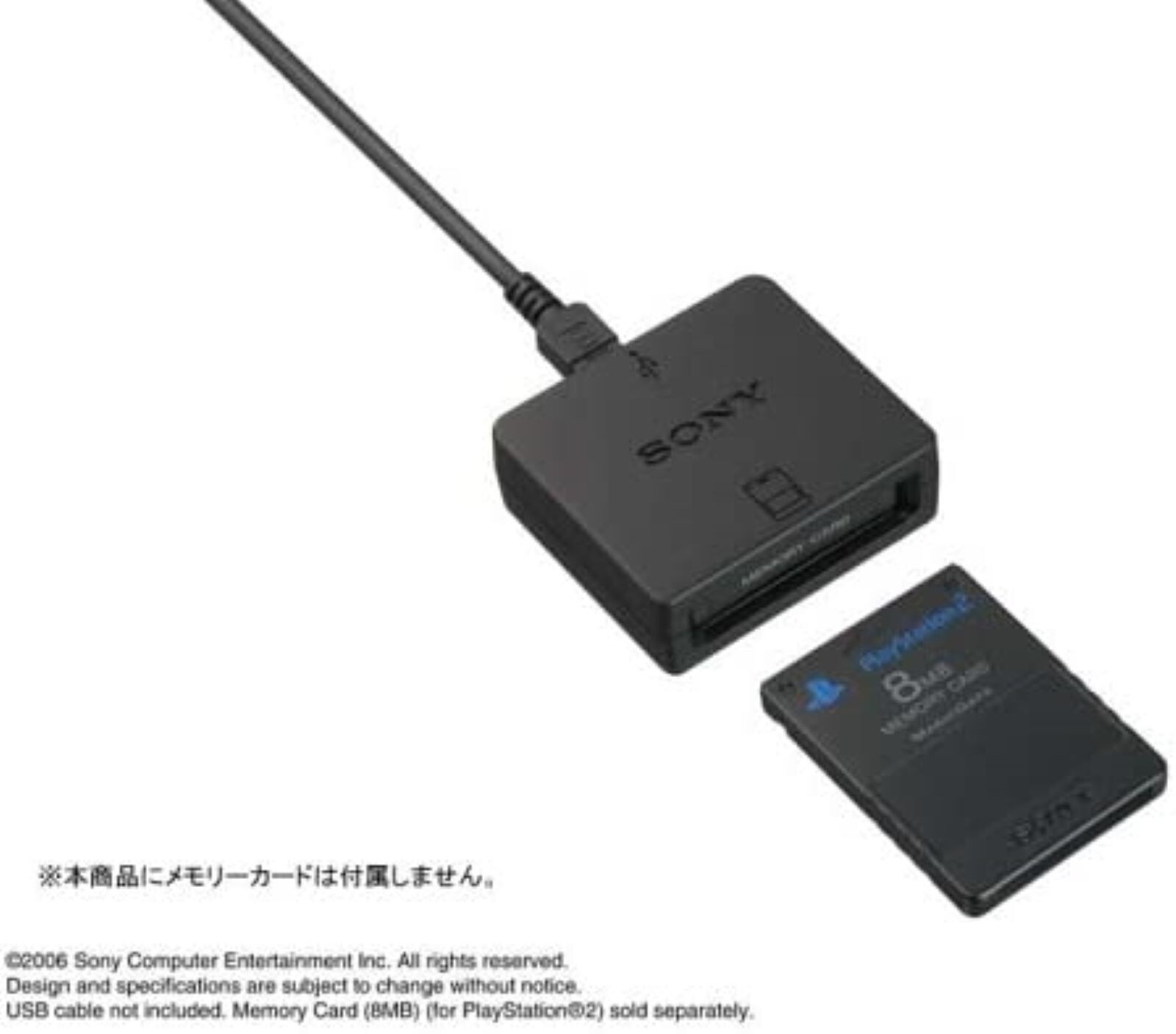 Sony Playstation 3 Data Transfer Memory Card Adapter CECH-ZM1J 2006 Used