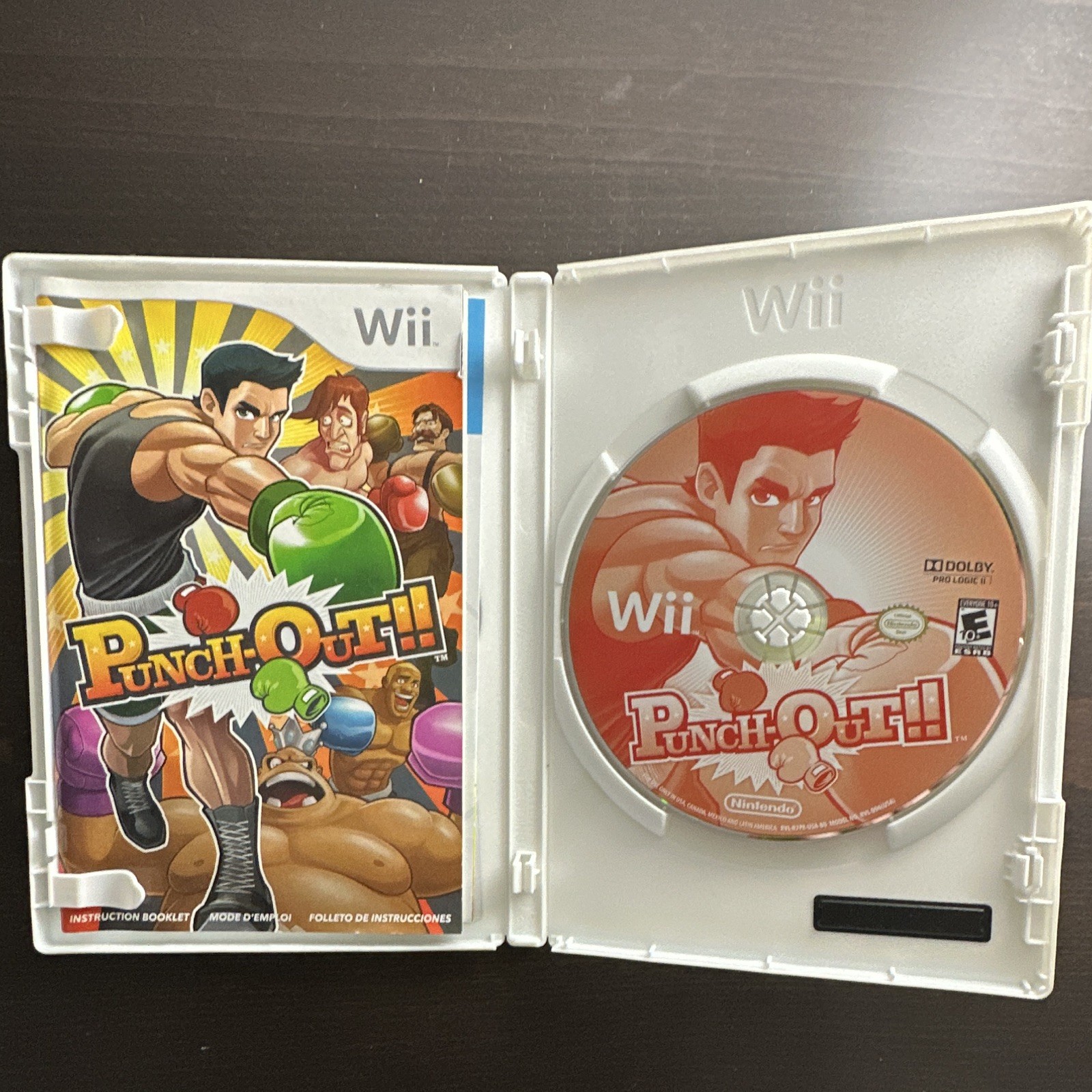 Punch-Out!! Nintendo Selects Wii CIB Manual Included