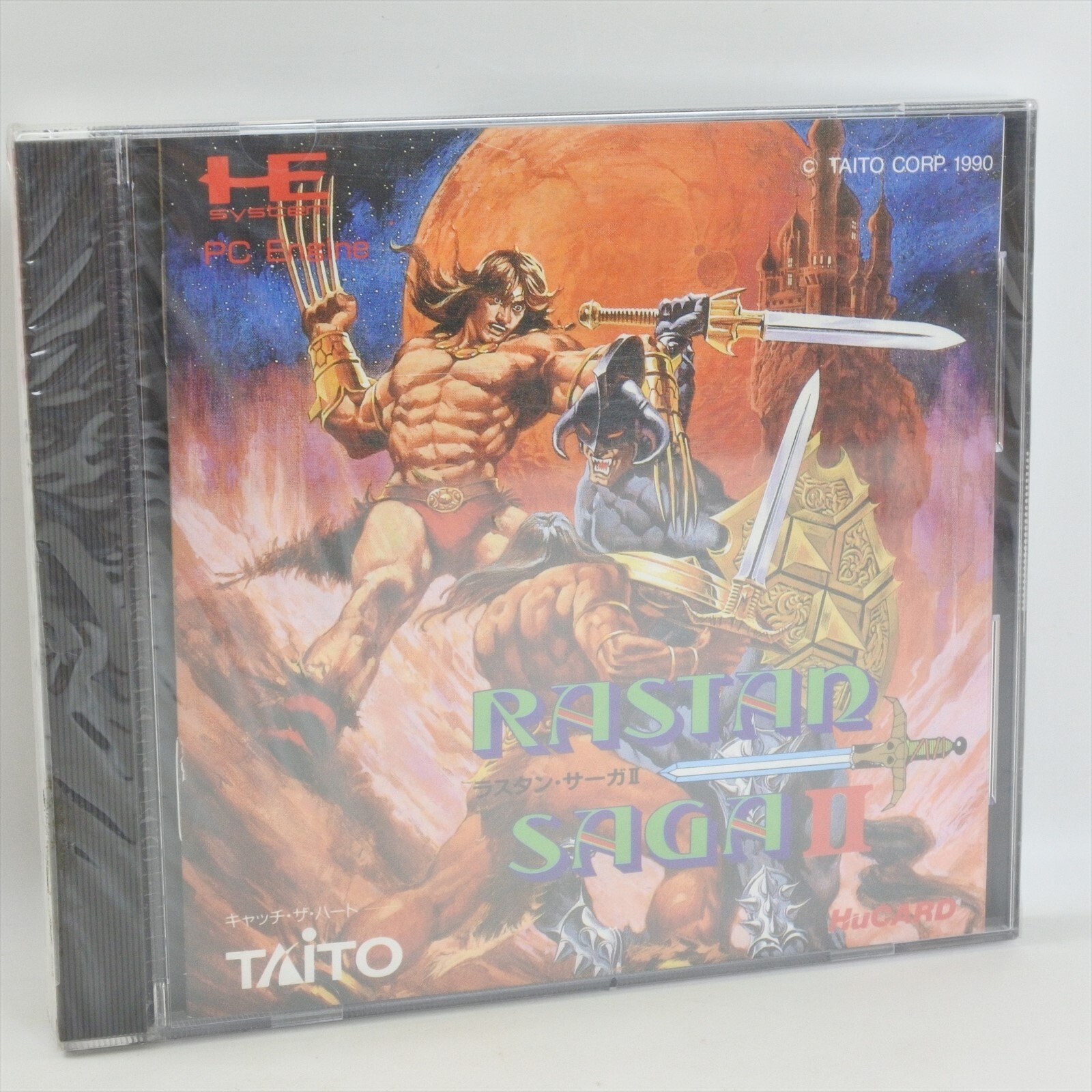 PC Engine Hu RASTAN SAGA II 2 Unused 2188 pe