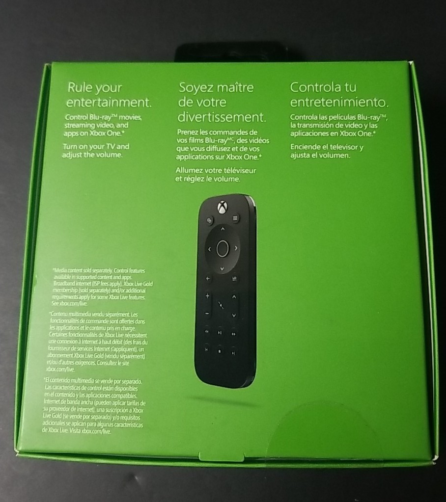 Microsoft Xbox One Media Remote 1577 6DV-00001 – New