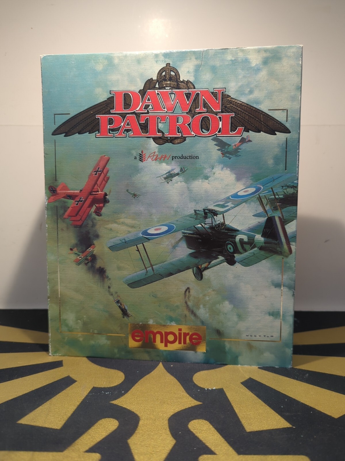 Vintage Empire Big Box PC Game 1994 Dawn Patrol Rowan Production Flight