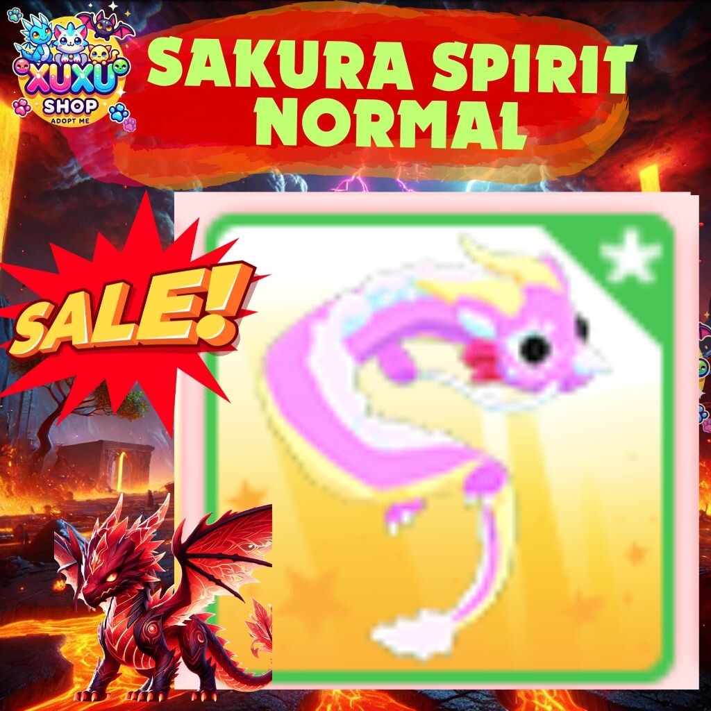 🌸Sakura Spirit (Combo FR/Normal)Cheap Adopt From Me New Pet & Fast Delivery 🚀