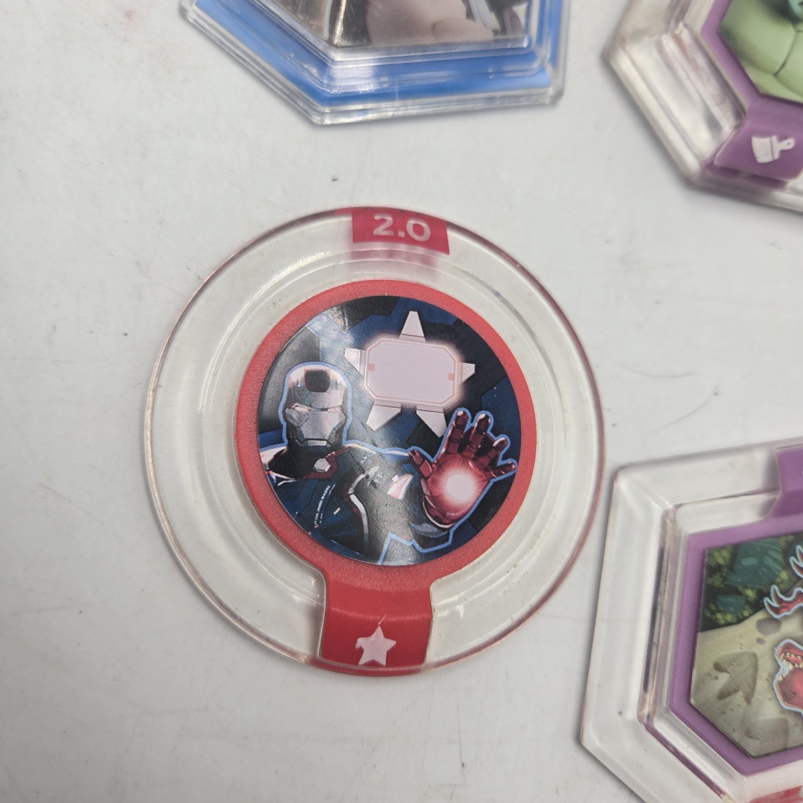Power Discs DISNEY INFINITY 2.0 3.0 Lot of 10 Iron Man Hulk Cars