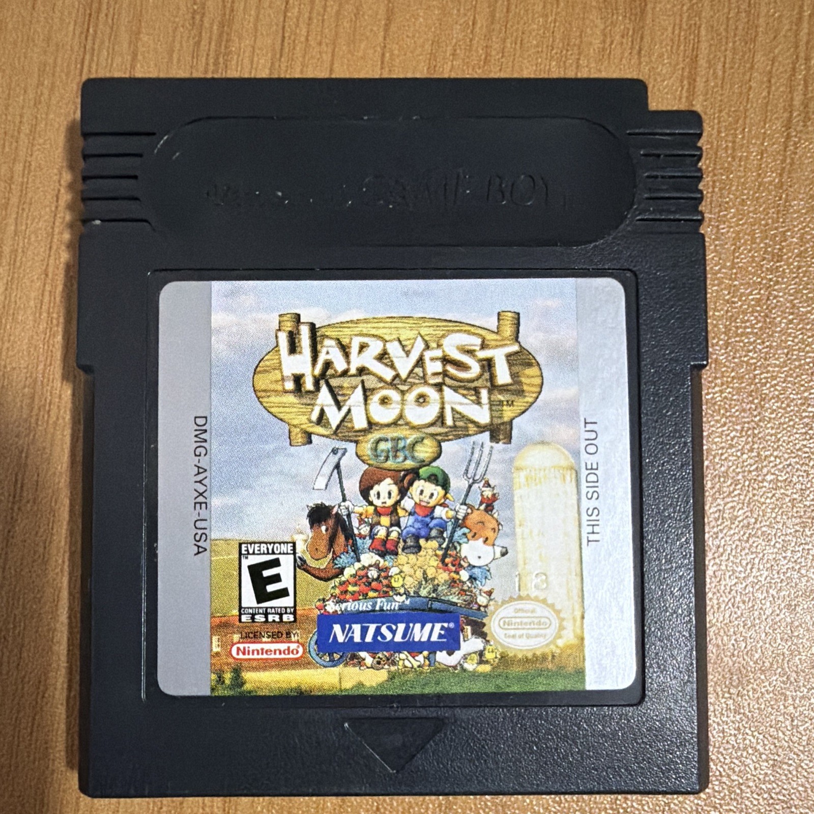 Harvest Moon GBC (Nintendo Game Boy Color, 1999) Authentic & Tested & SAVES