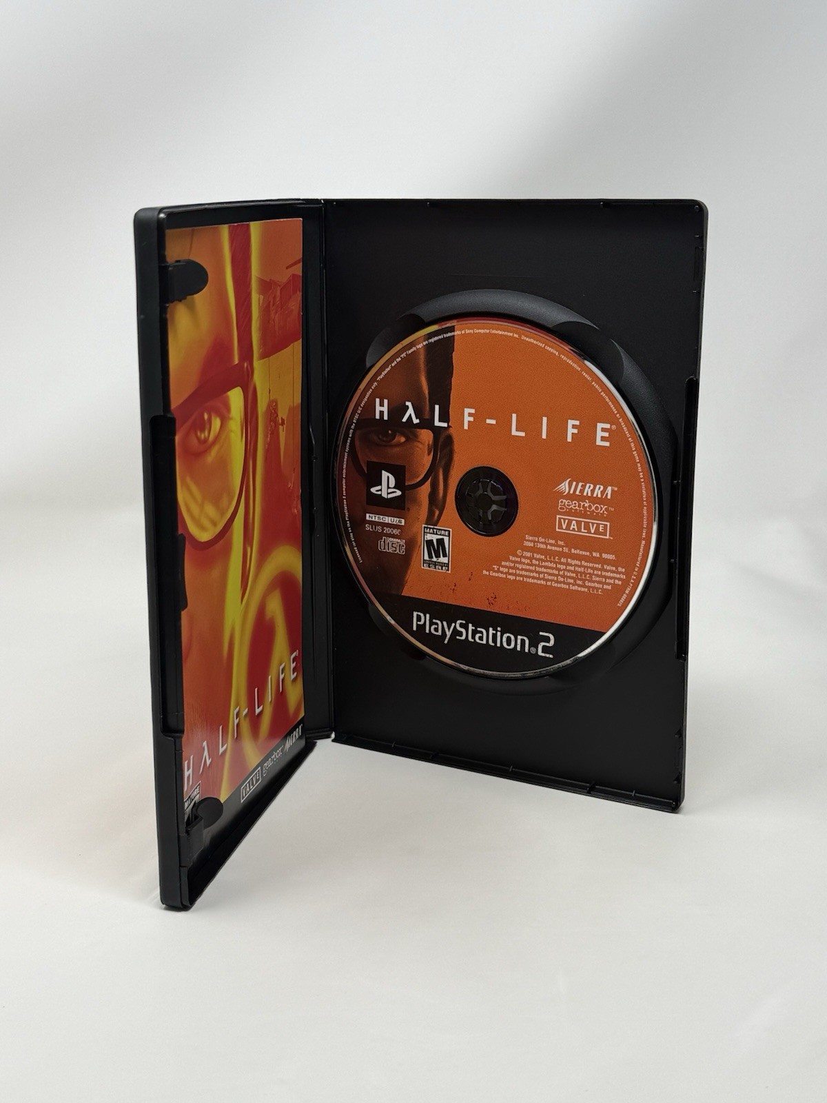 Half-Life PS2 PlayStation 2 Complete CIB + Registration Card Mint Disc Tested