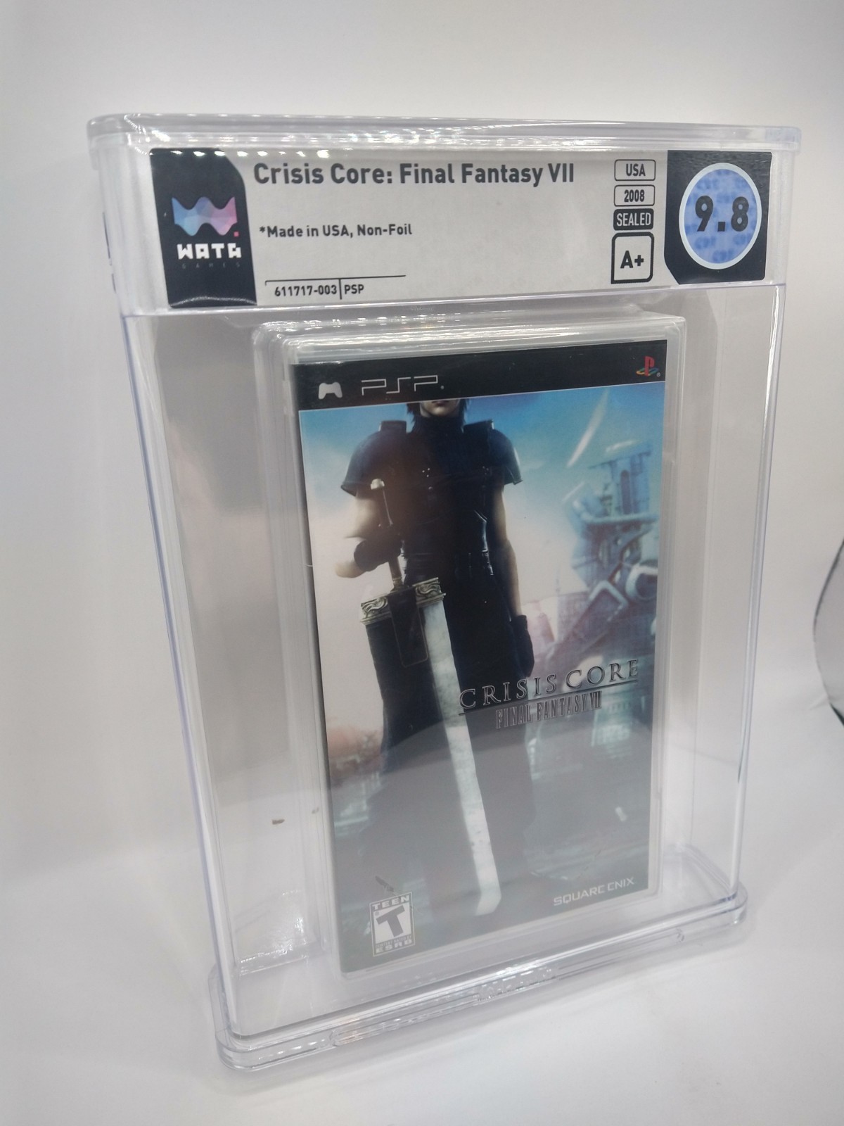 Final Fantasy Crisis Core (Non-Foil) PlayStation (PSP) (WATA 9.8 A+) [Brand New]