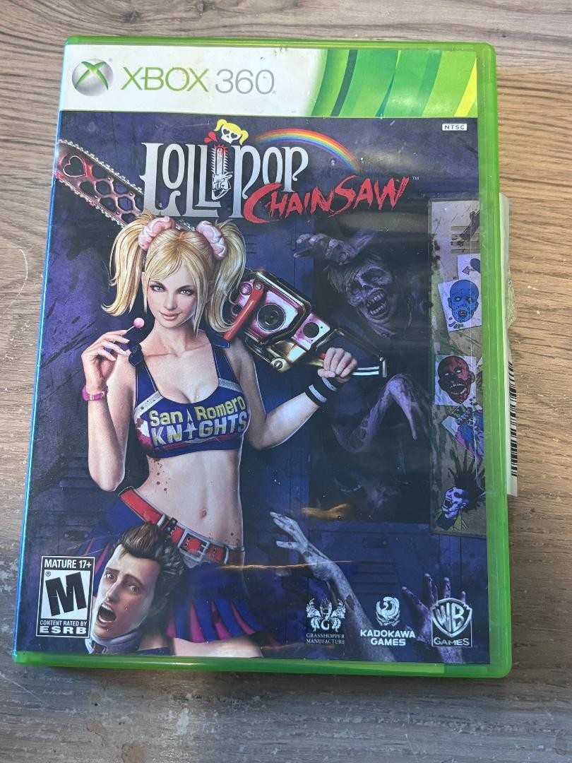 Lollipop Chainsaw (Xbox 360) Good Condition CIB