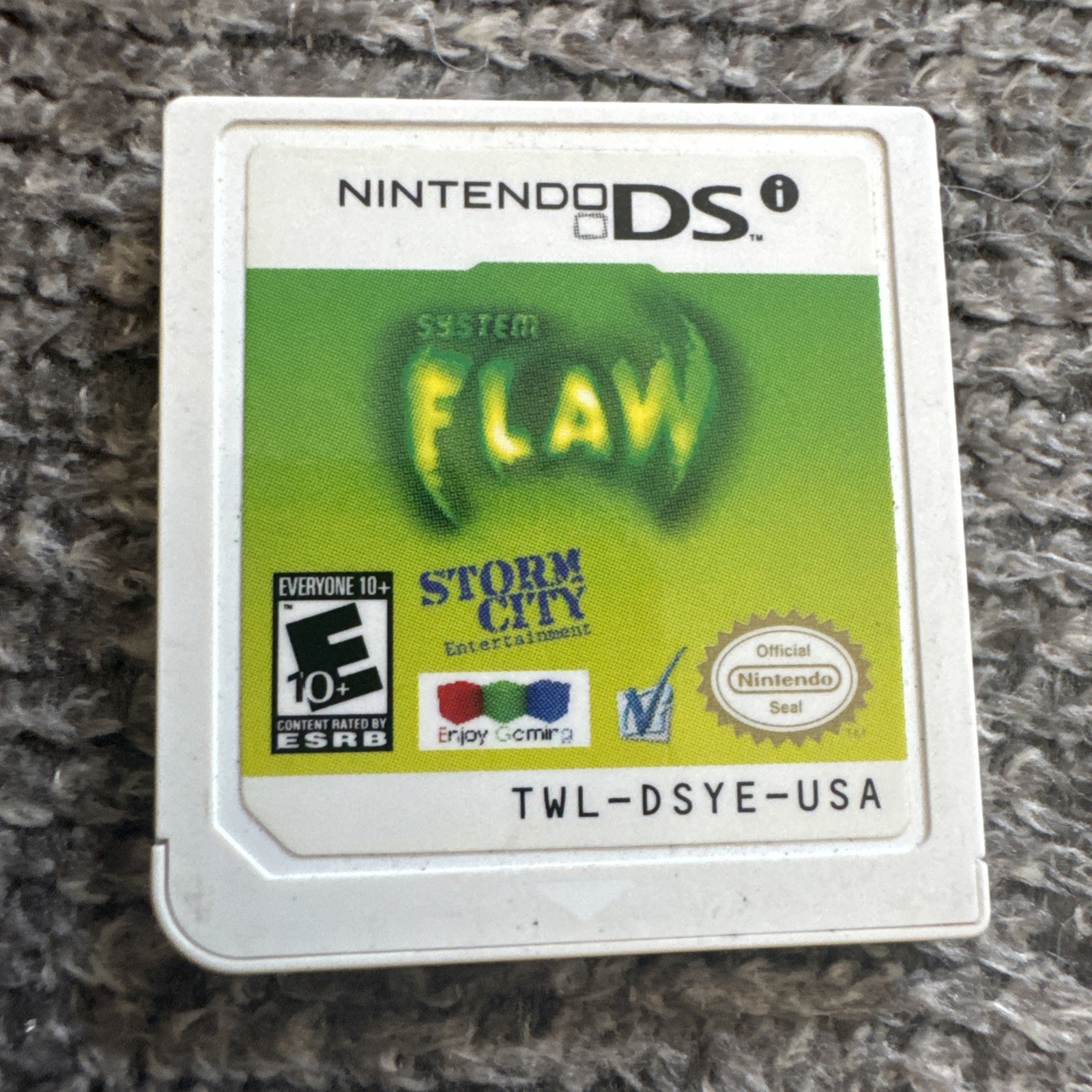 System Flaw Storm City Nintendo DSI DS Working rare Free SH
