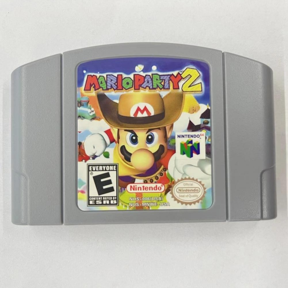 Mario Party 2 – Nintendo 64 (N64) In excellent condition Hard to find Near mint