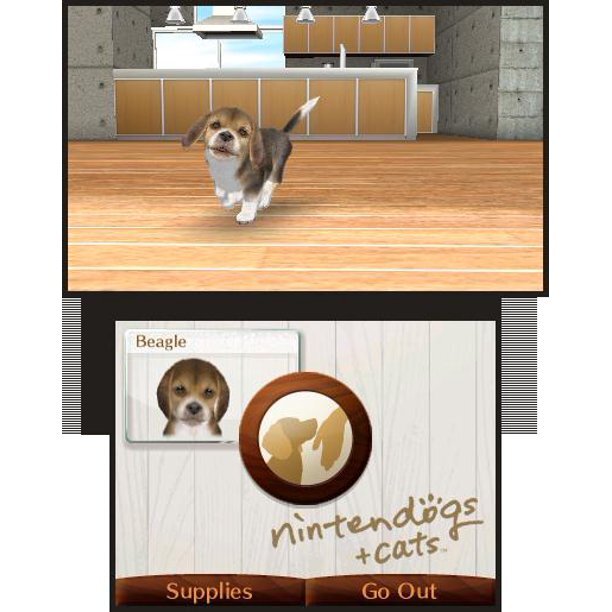Nintendogs + Cats: Golden Retriever & New Friends 3DS Brand New Game (2011 Pet)