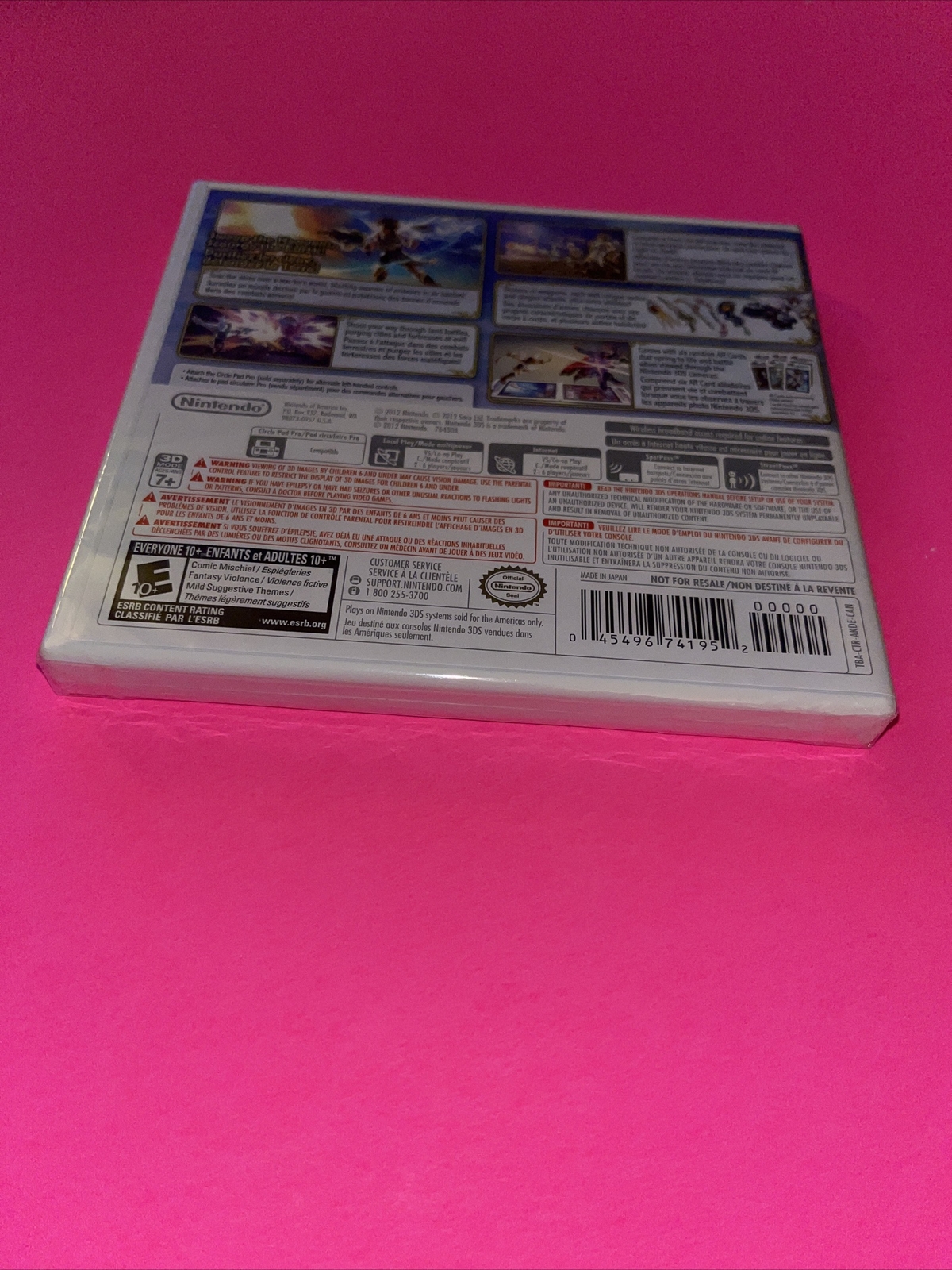 Kid Icarus Uprising – 3DS Game ( French Canadian Version) Brand New Sealed