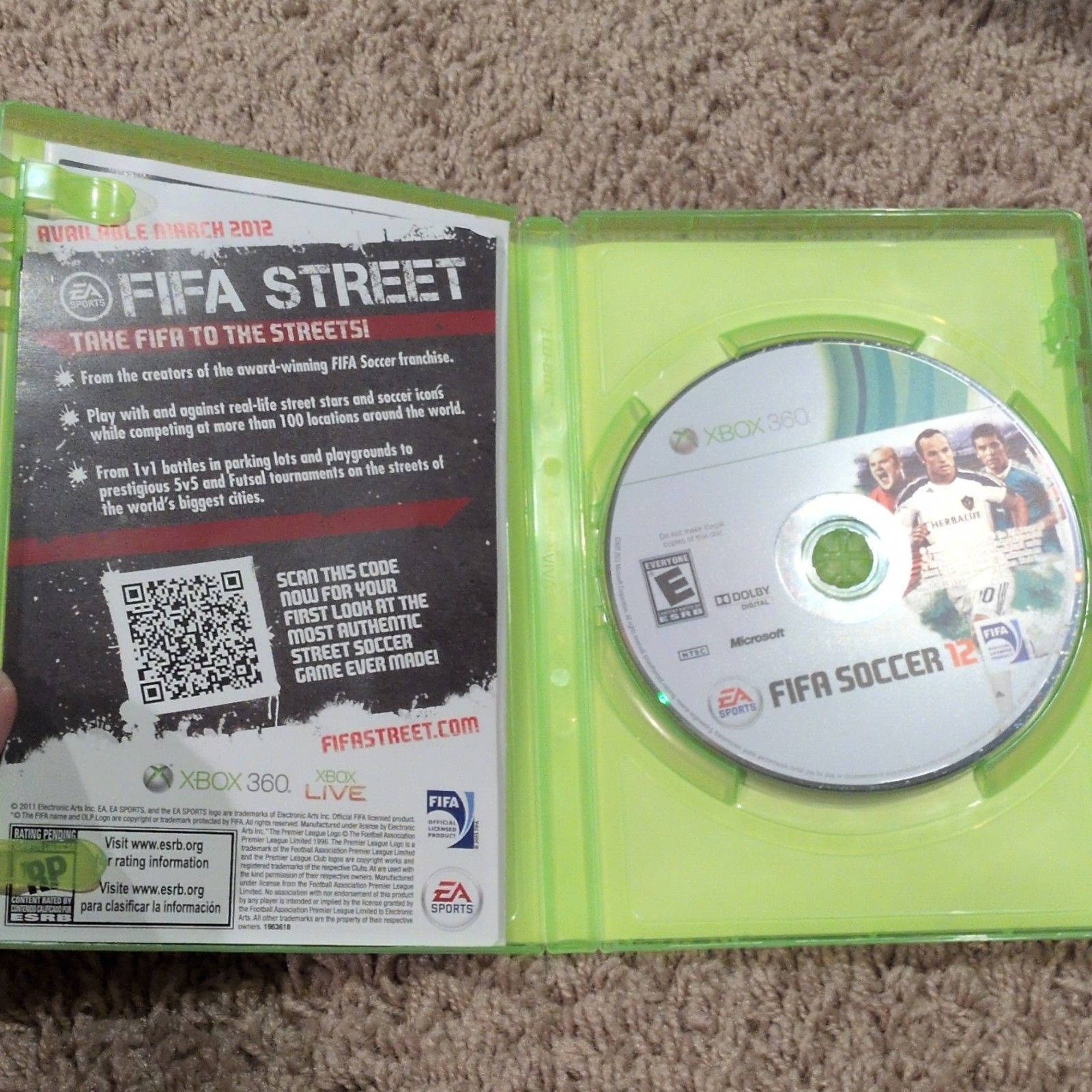 EA SPORTS FIFA Soccer 12 Xbox 360 Game