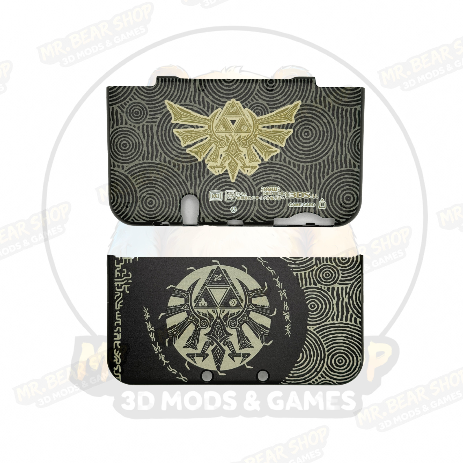 NEW Nintendo 3DS XL/LL Hard Protective Snap-on Cover Case – FREE STYLUS – USA