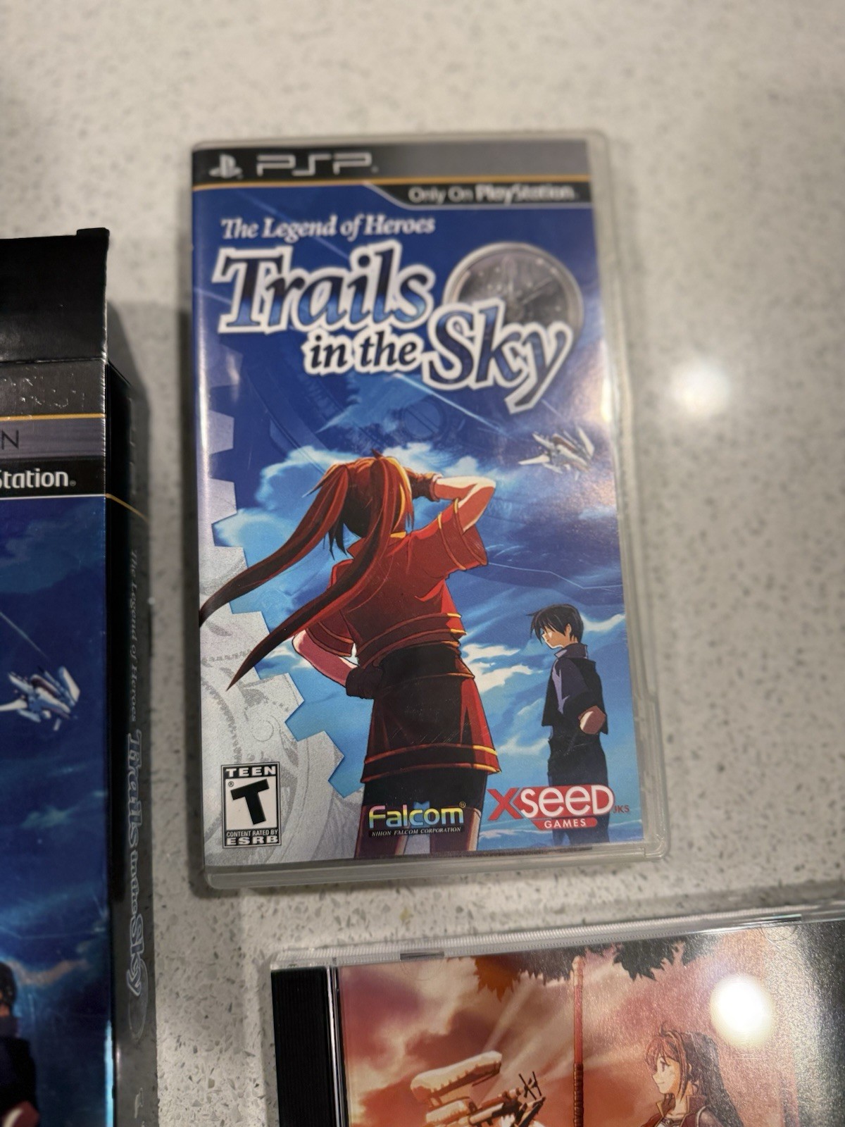 Legend of Heroes: Trails in the Sky Premium Edition (Sony PSP, 2011) CIB TESTED!