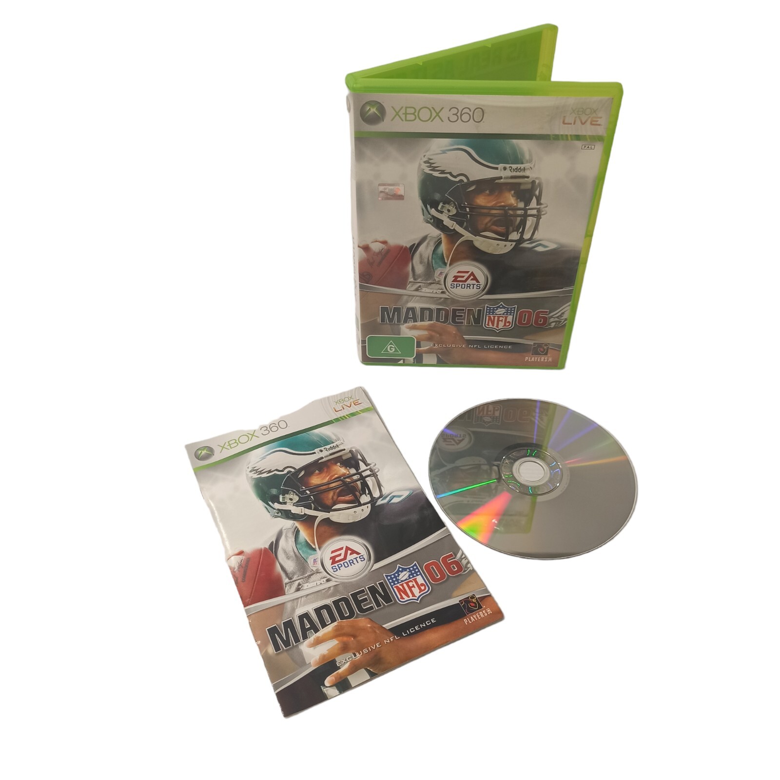 Xbox 360 Microsoft Madden NFL 06 Video Game American Football Sports Gridiron