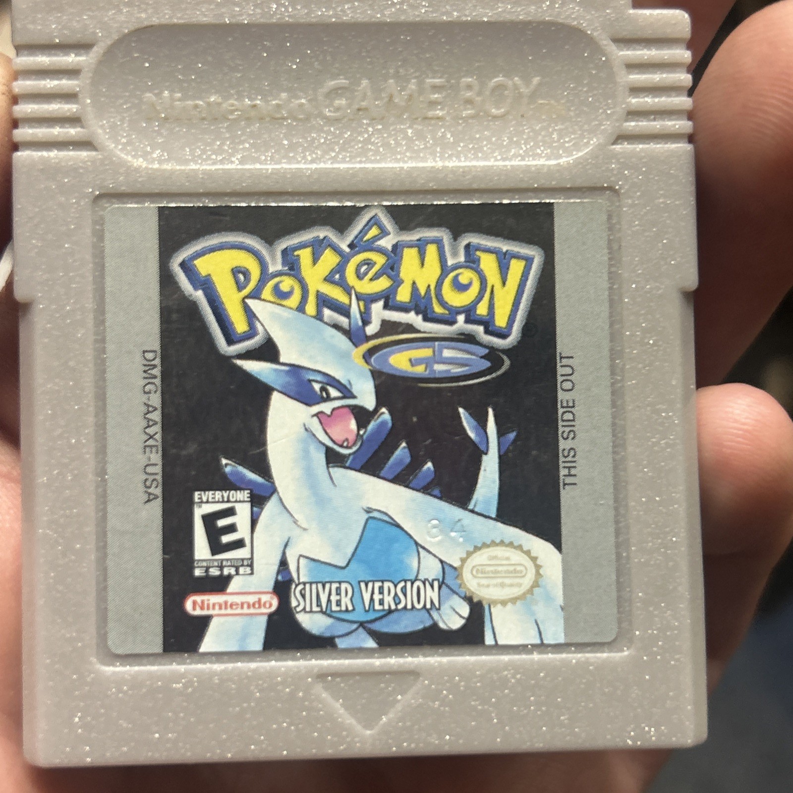 Pokemon Silver Authentic w 3 random E cards from Aquapolis/Dragon/Expedition