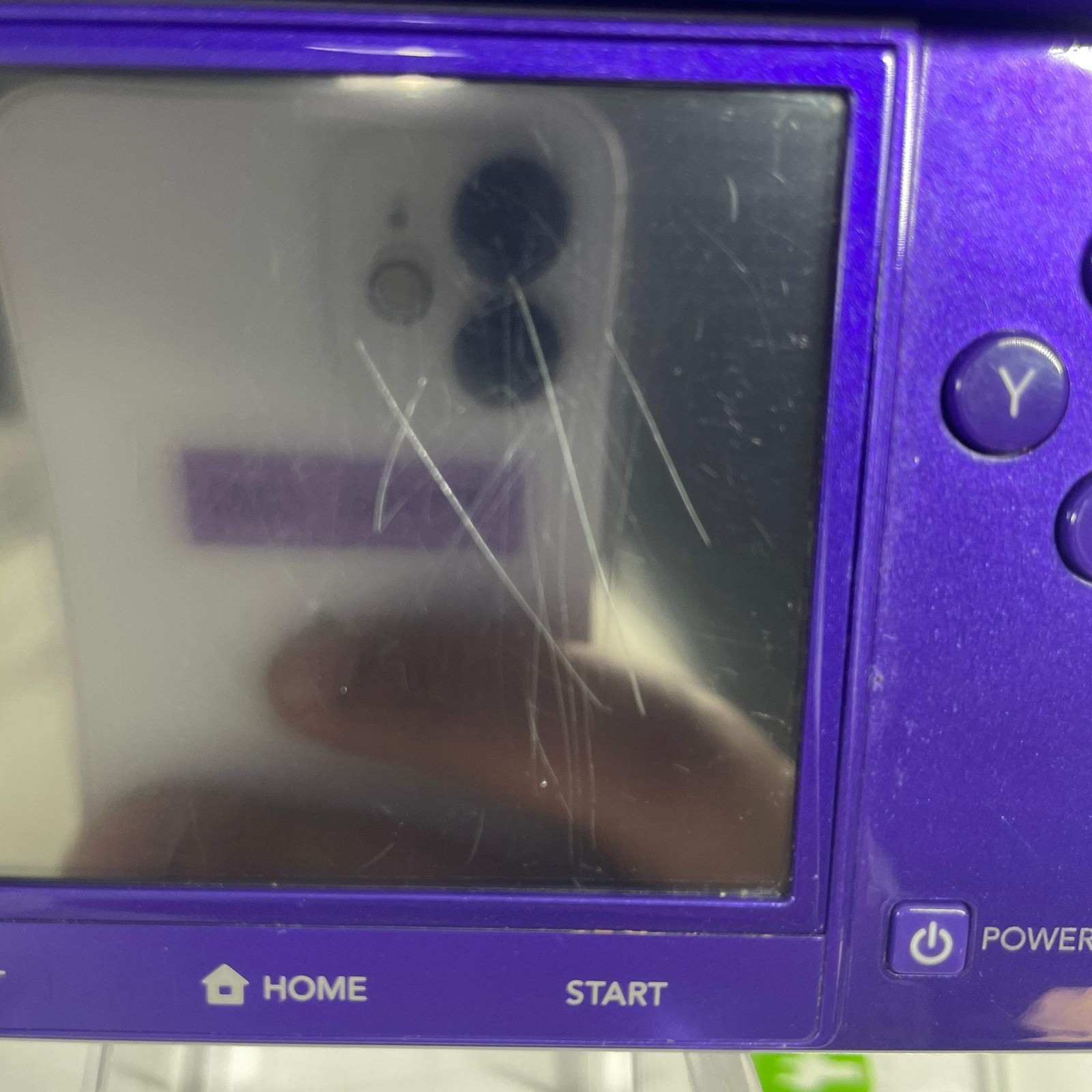 Nintendo 3DS Handheld Game Console Only CTR-001 Midnight Purple